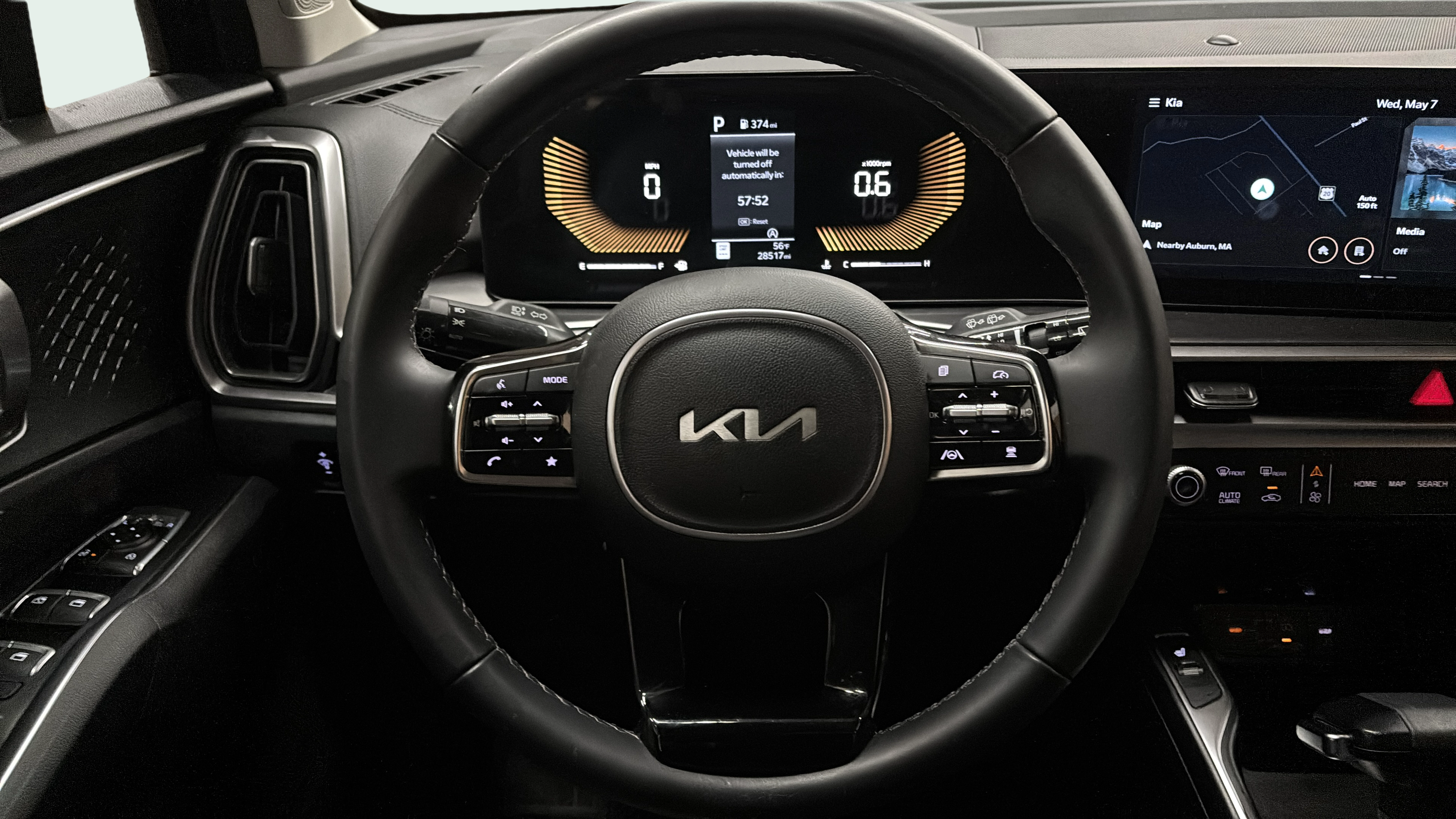 Vehicle interior 360 preview