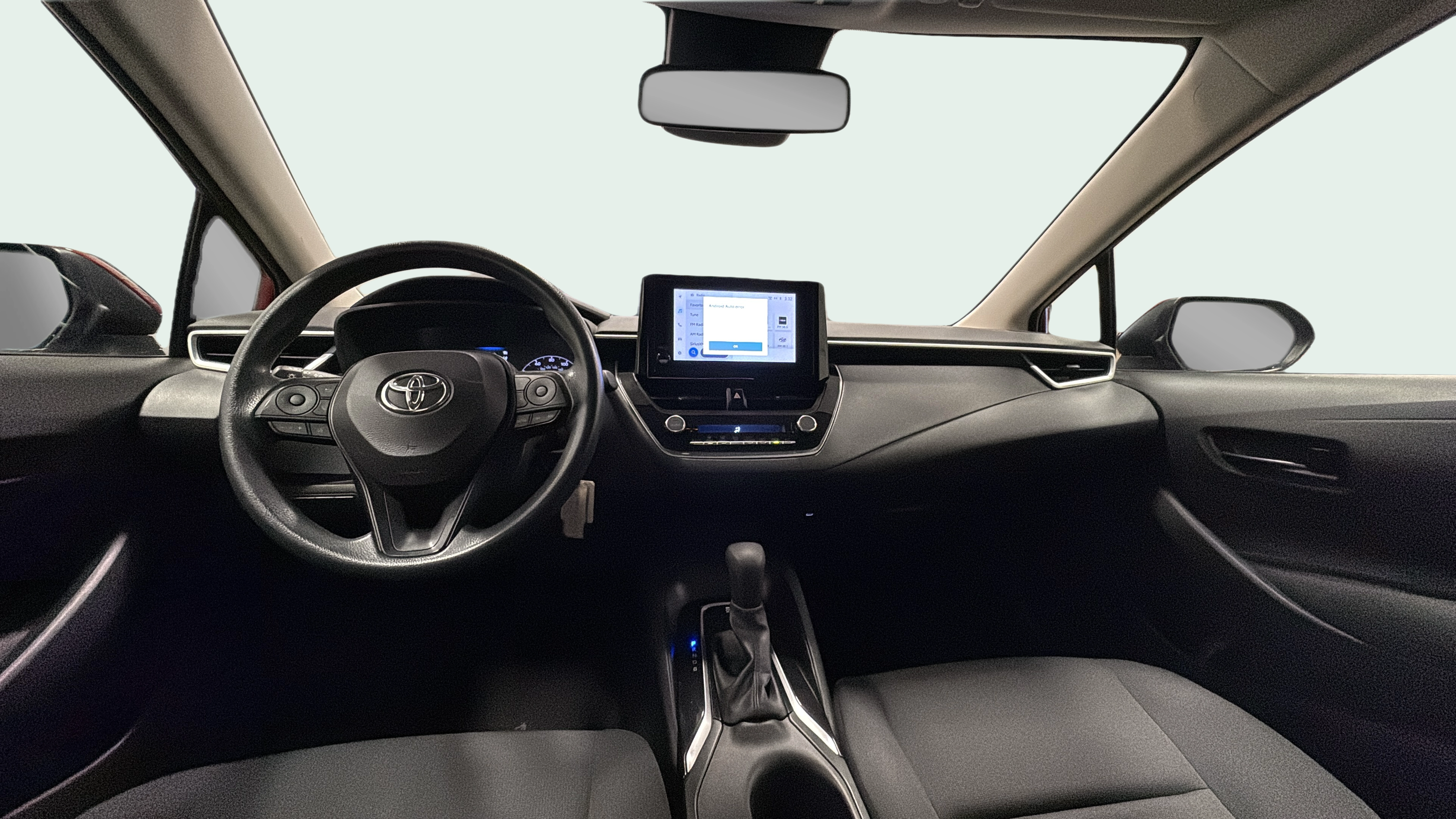 Vehicle interior 360 preview