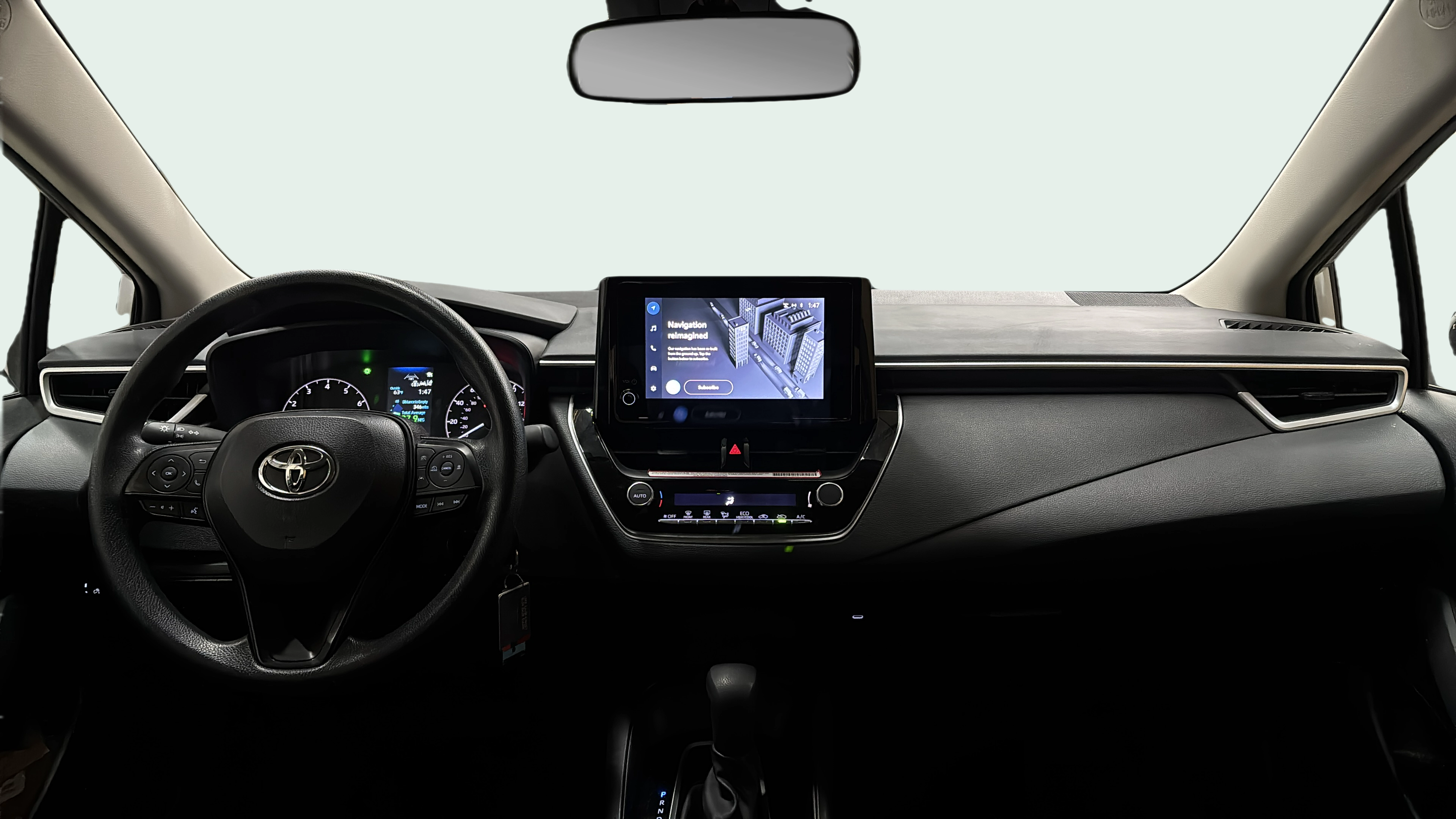 Vehicle interior 360 preview
