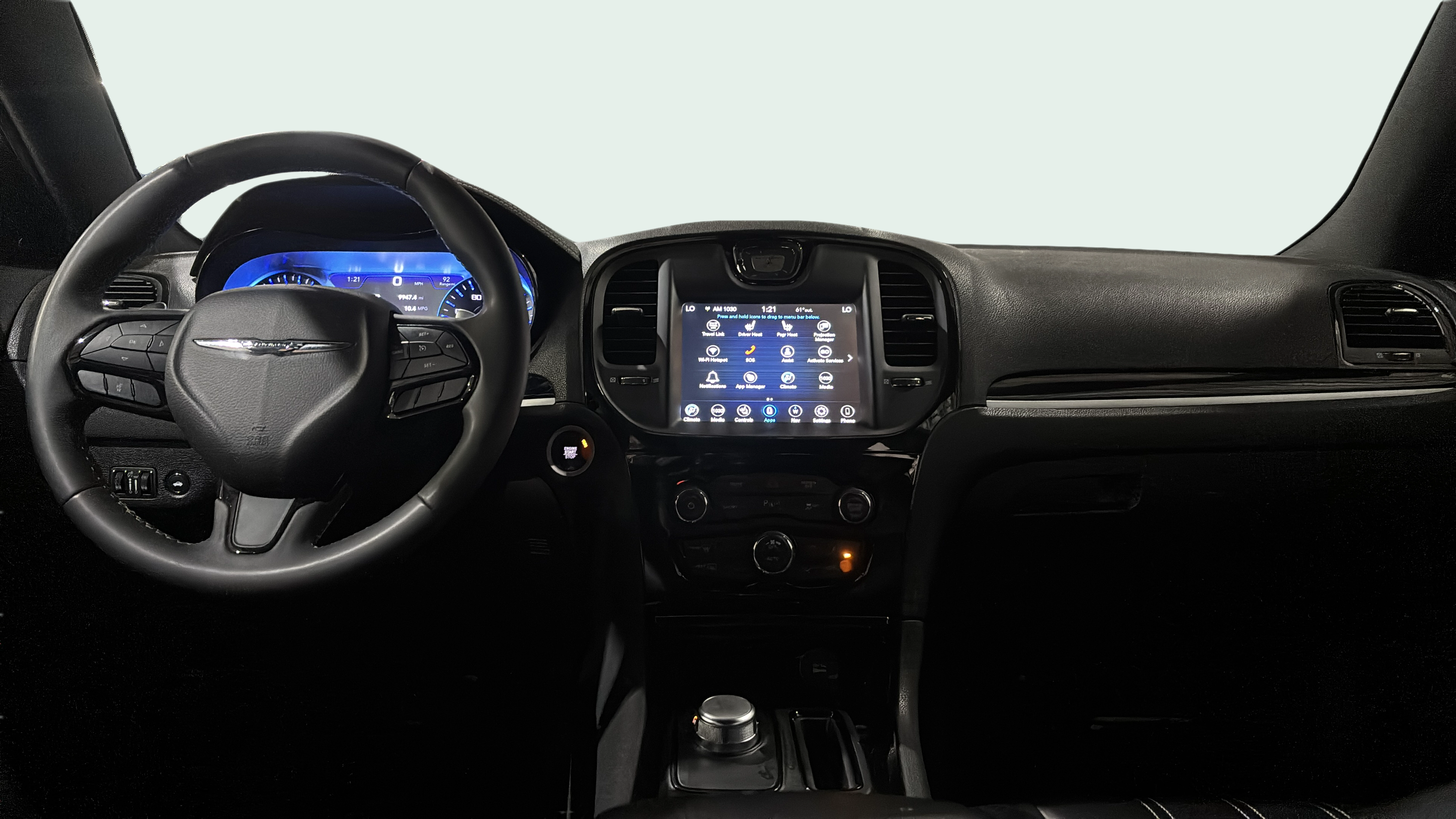 Vehicle interior 360 preview