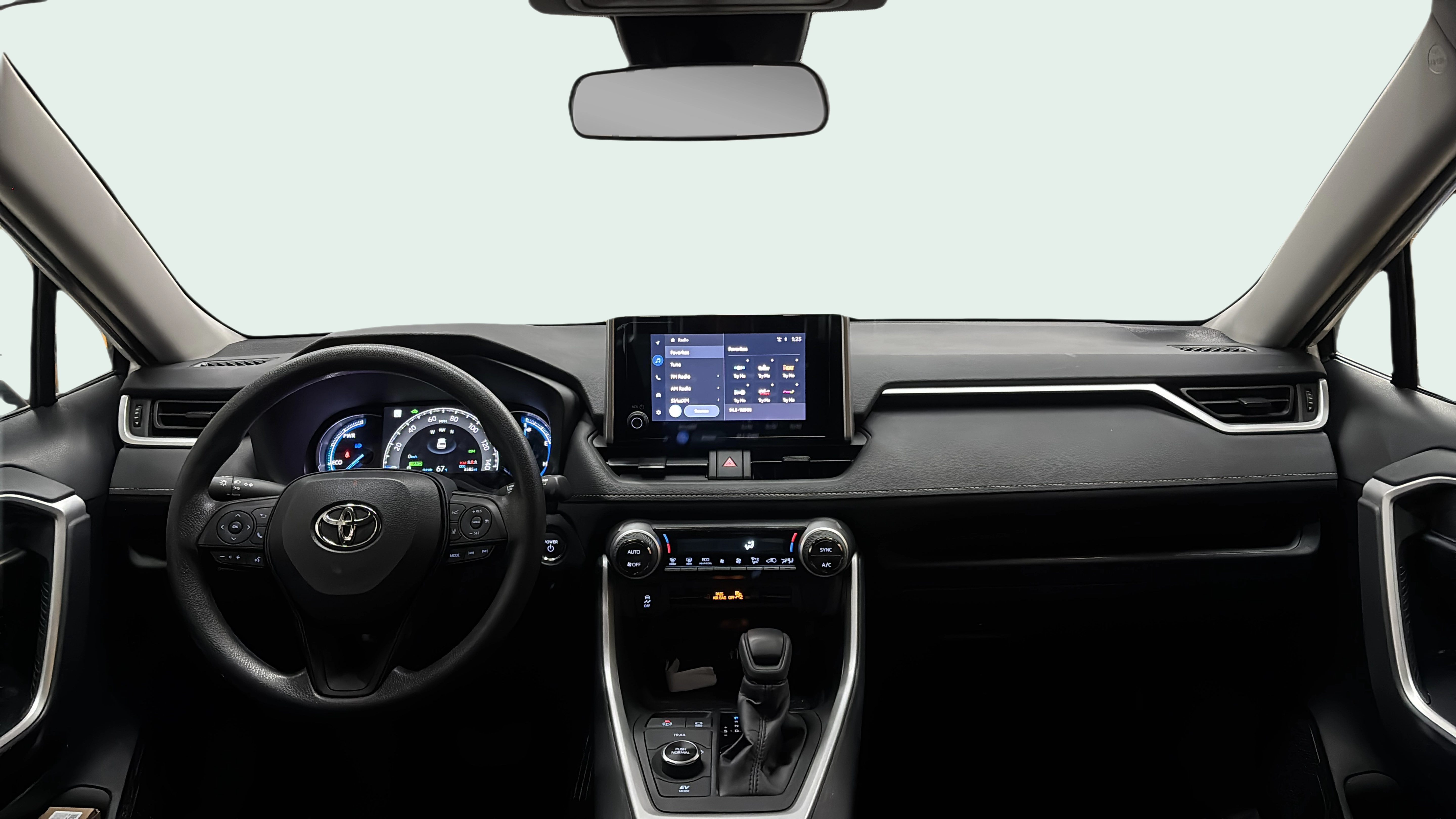 Vehicle interior 360 preview