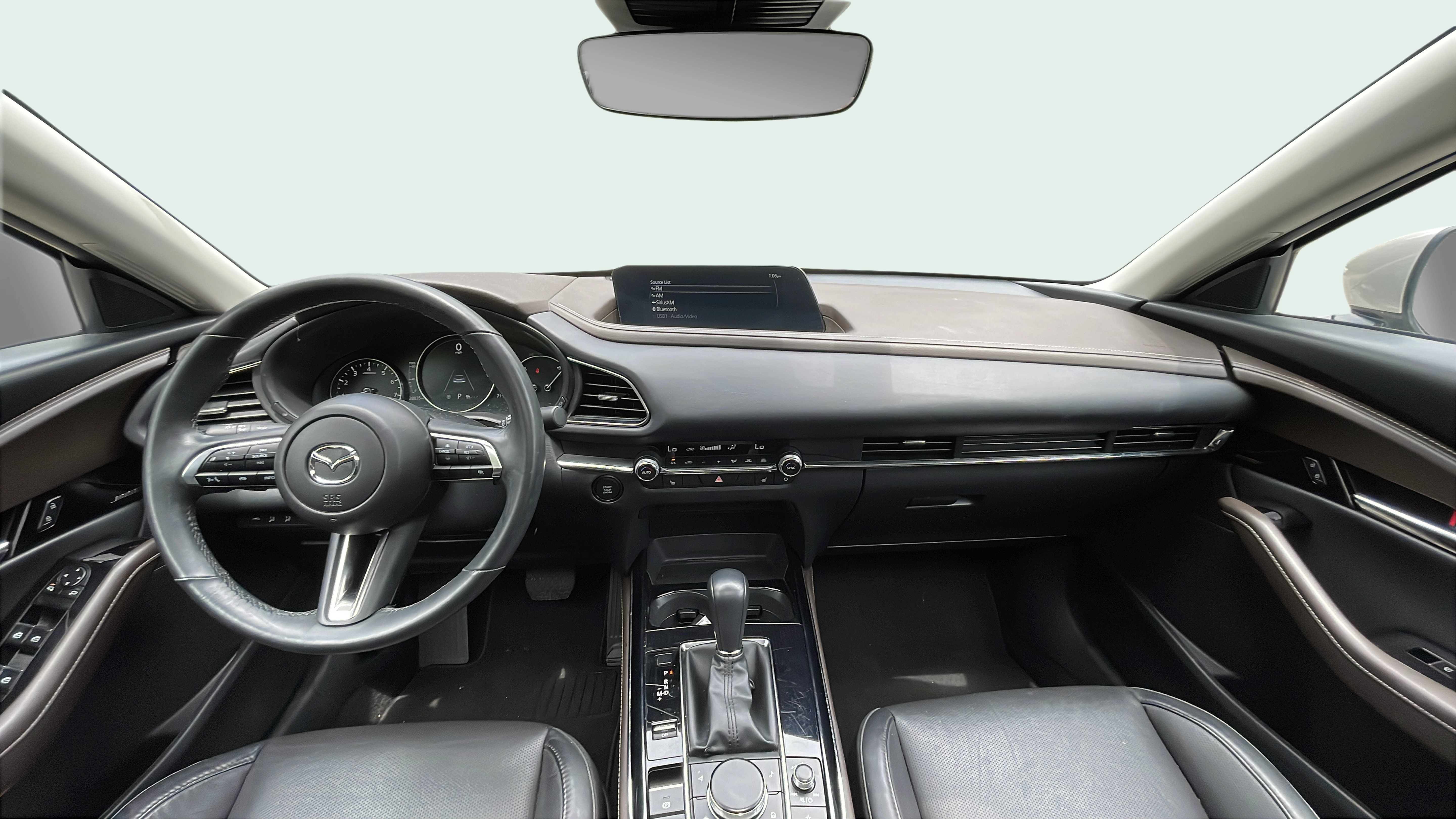 Vehicle interior 360 preview