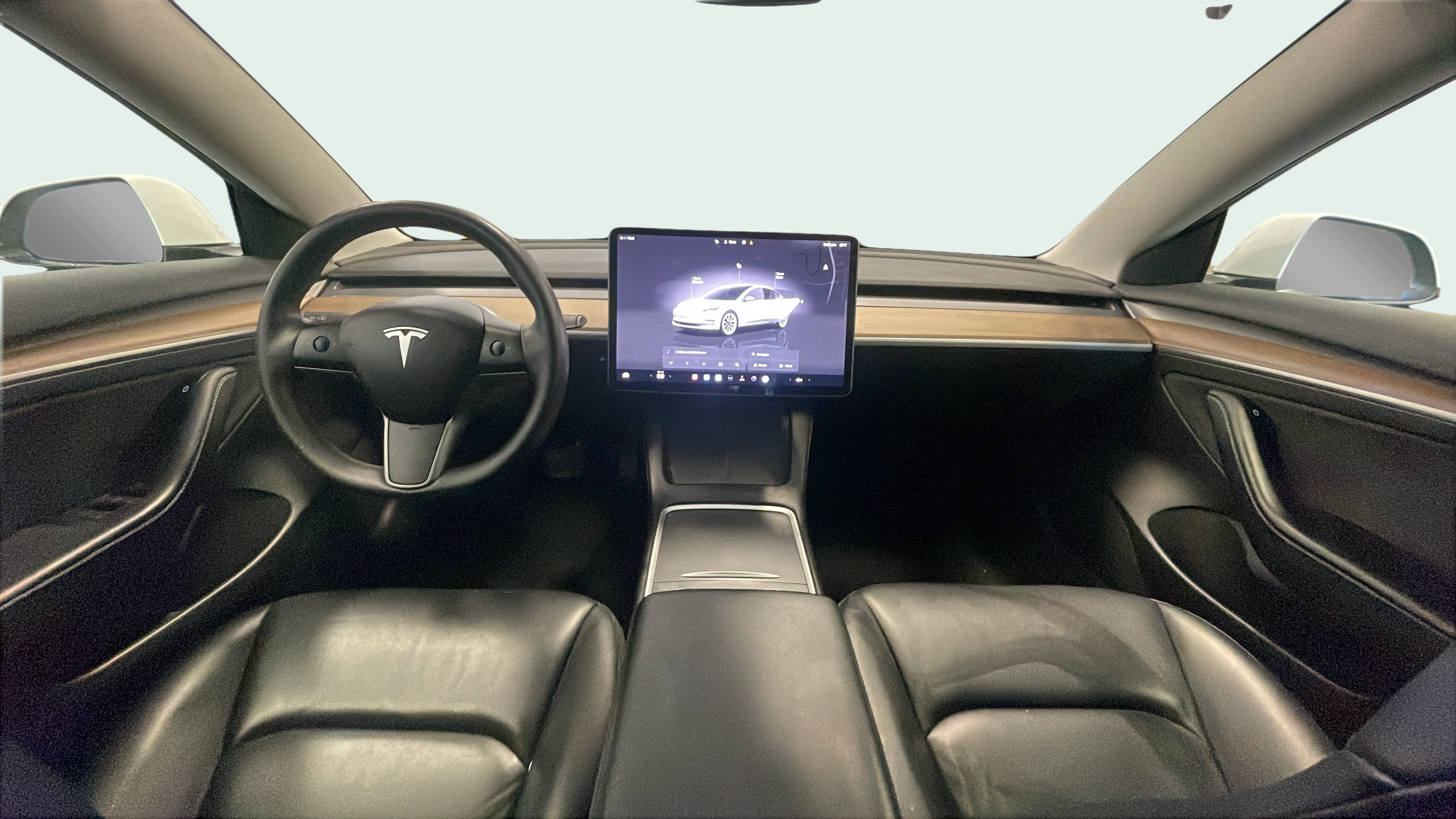 Vehicle interior 360 preview