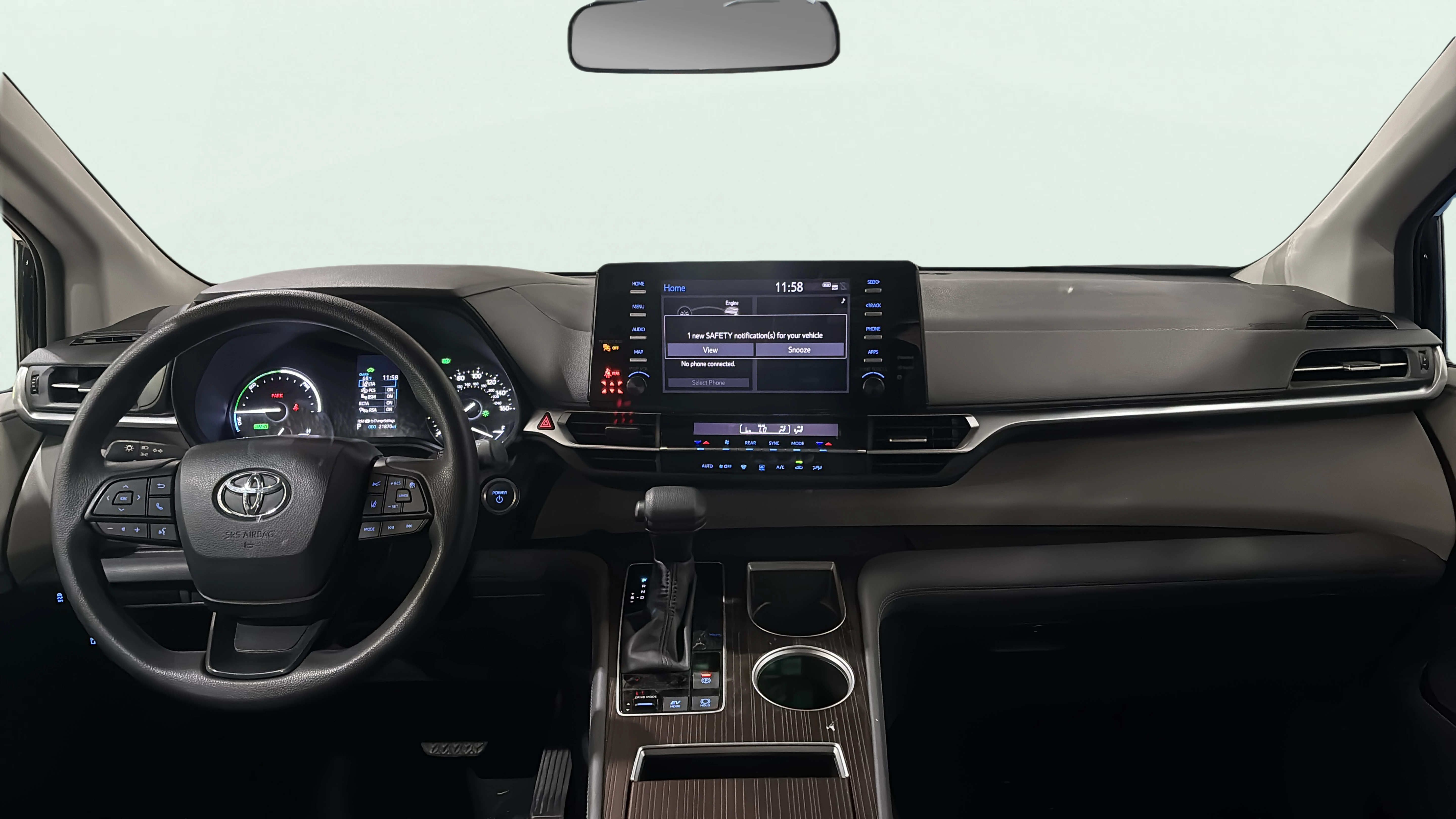 Vehicle interior 360 preview