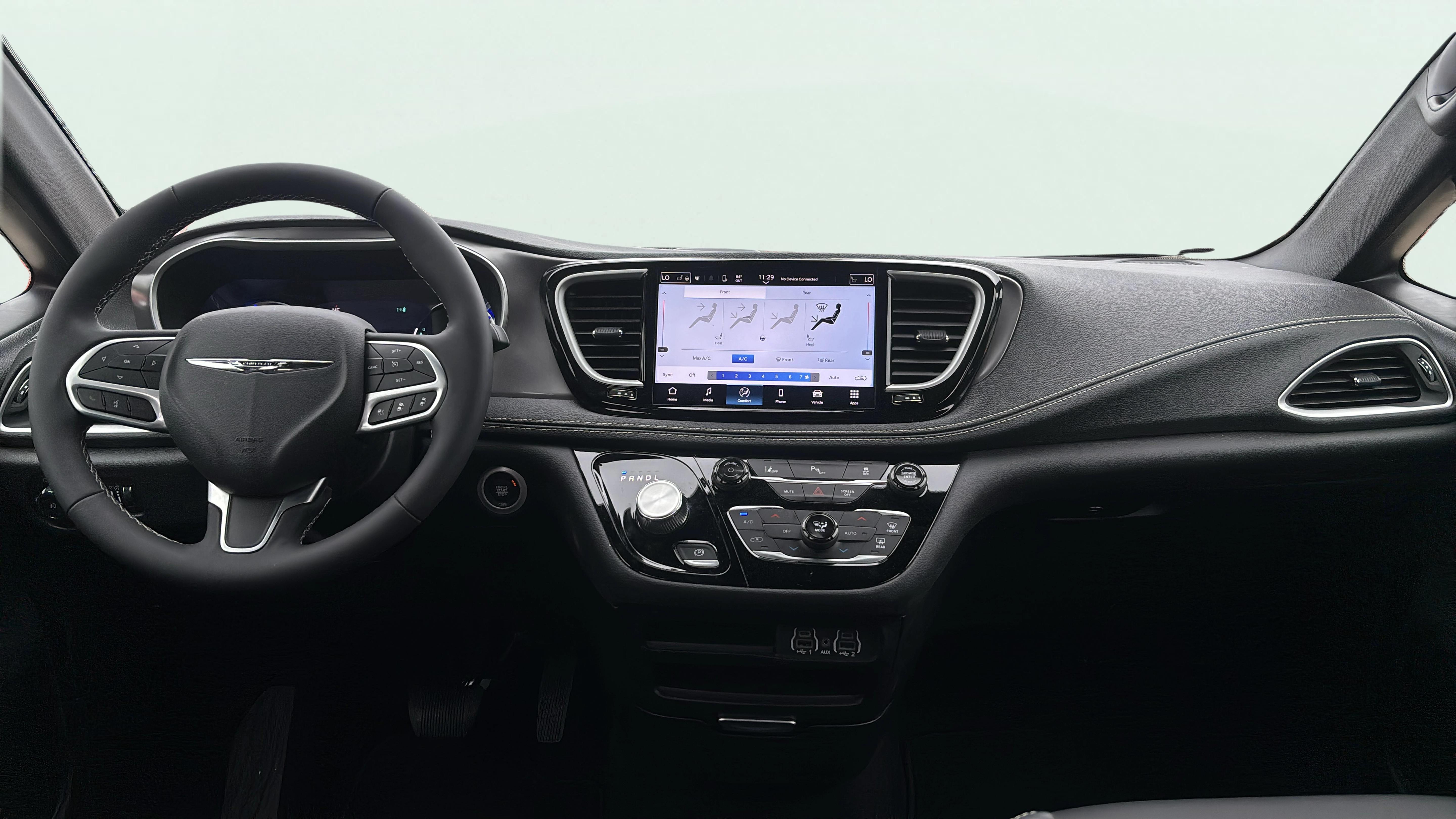 Vehicle interior 360 preview