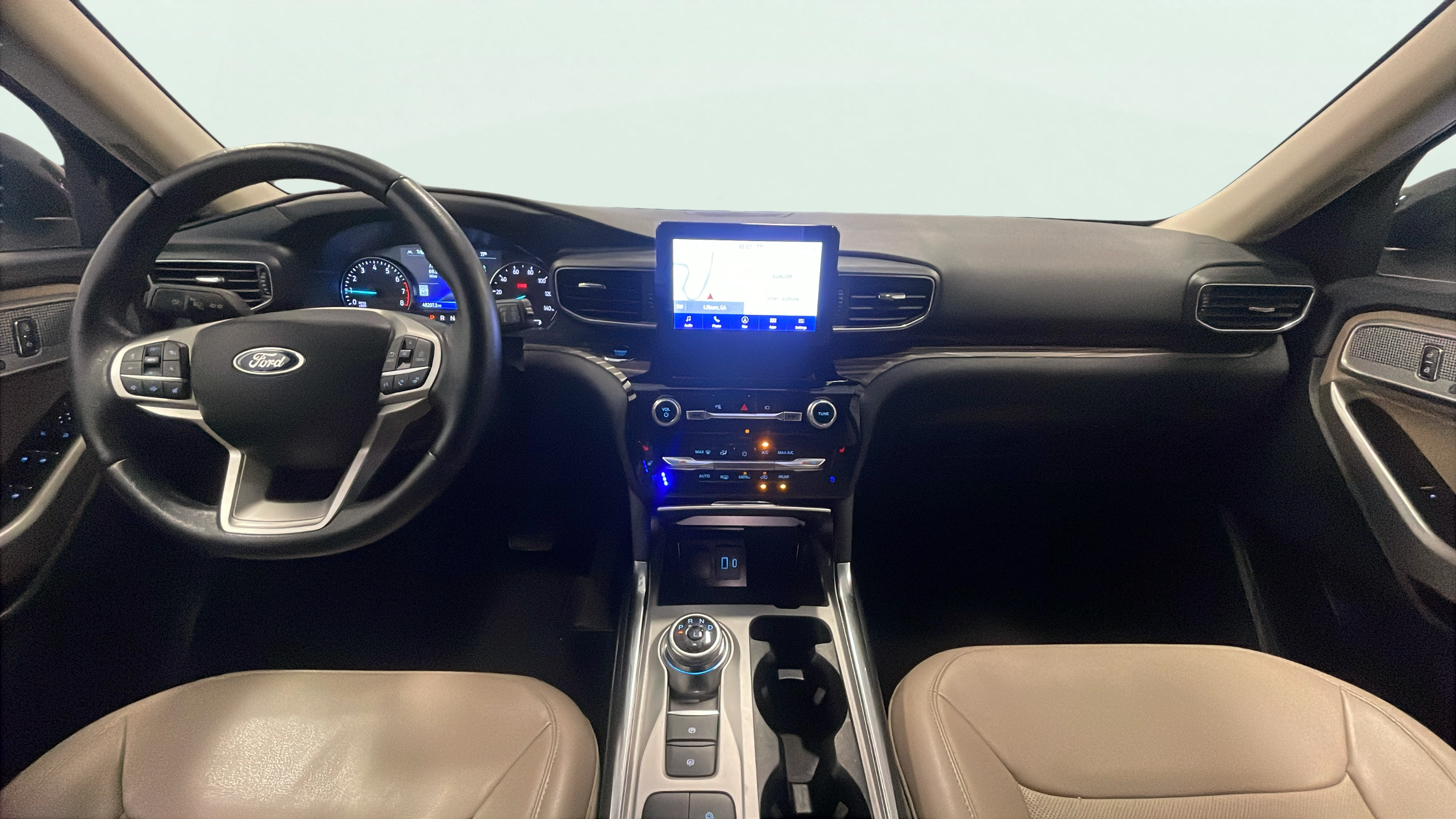 Vehicle interior 360 preview