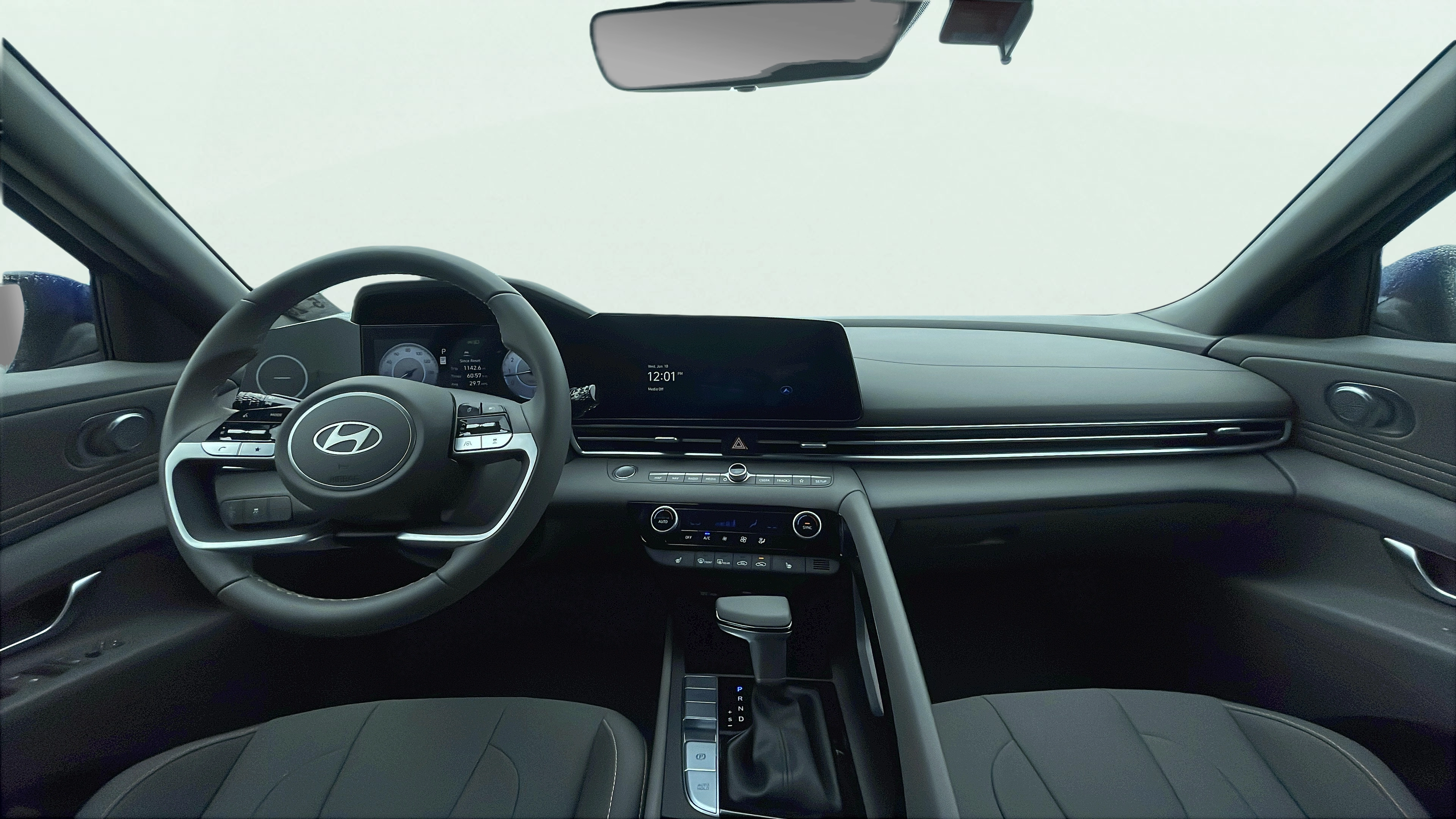 Vehicle interior 360 preview