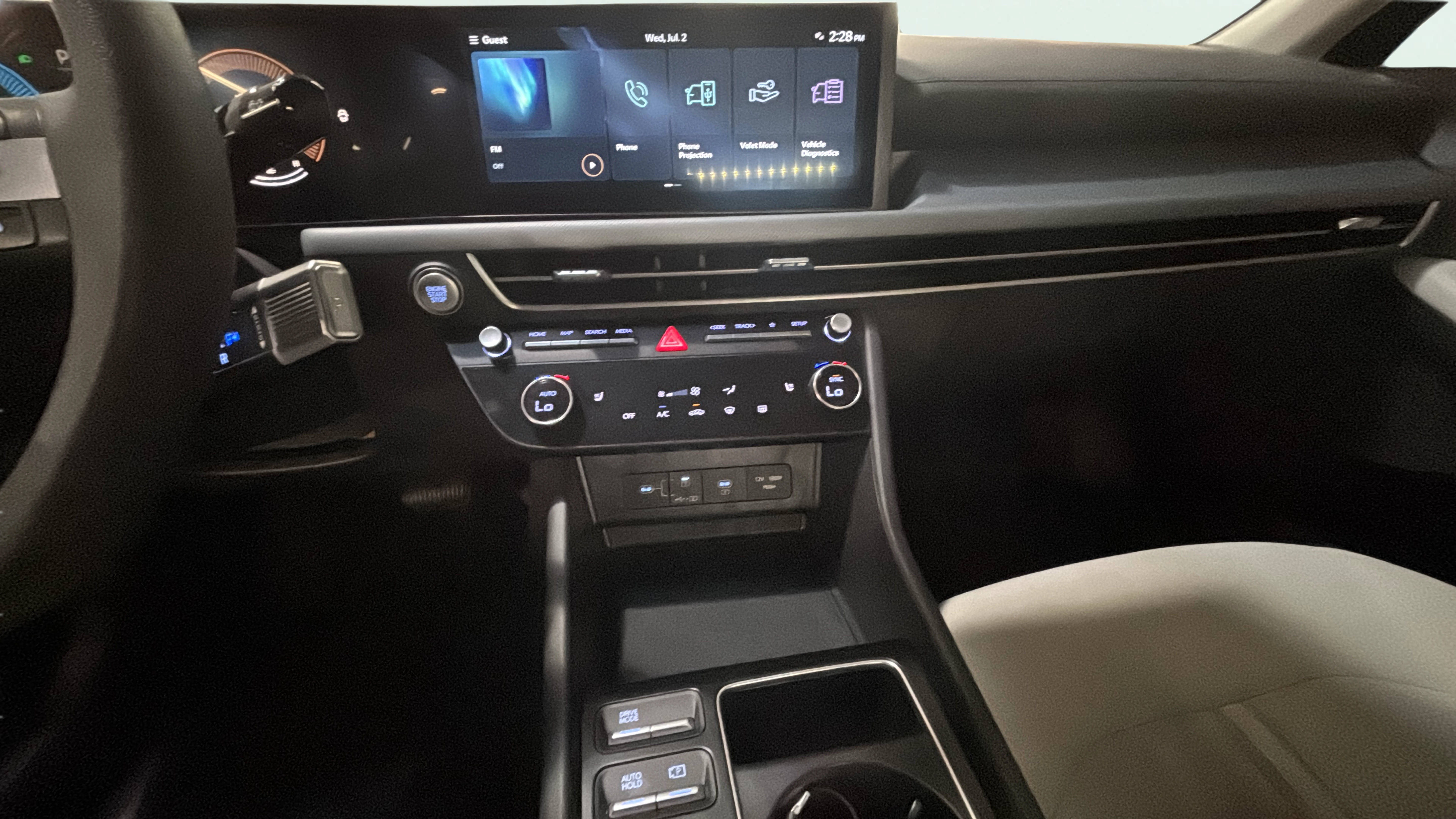 Vehicle interior 360 preview