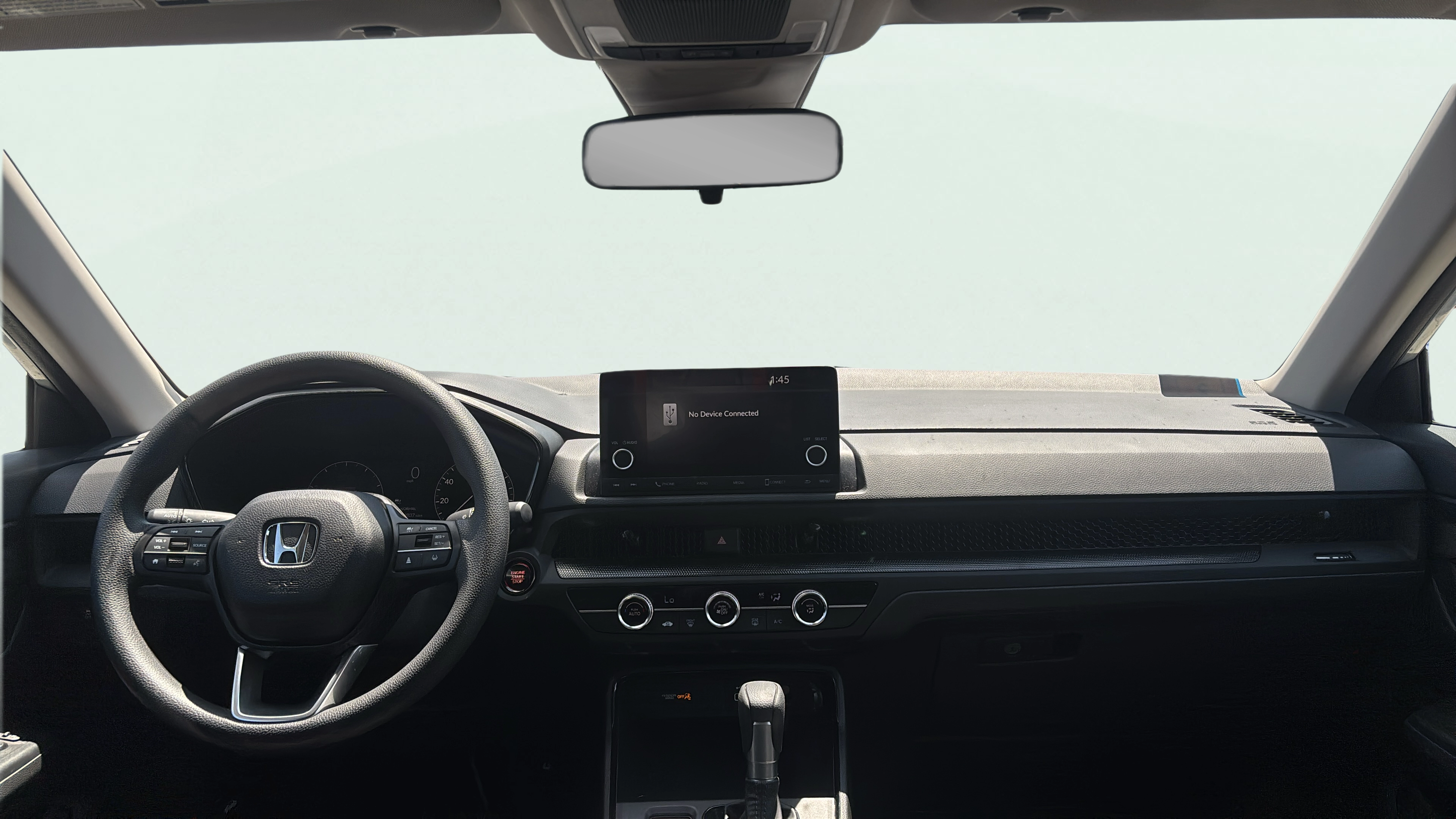 Vehicle interior 360 preview