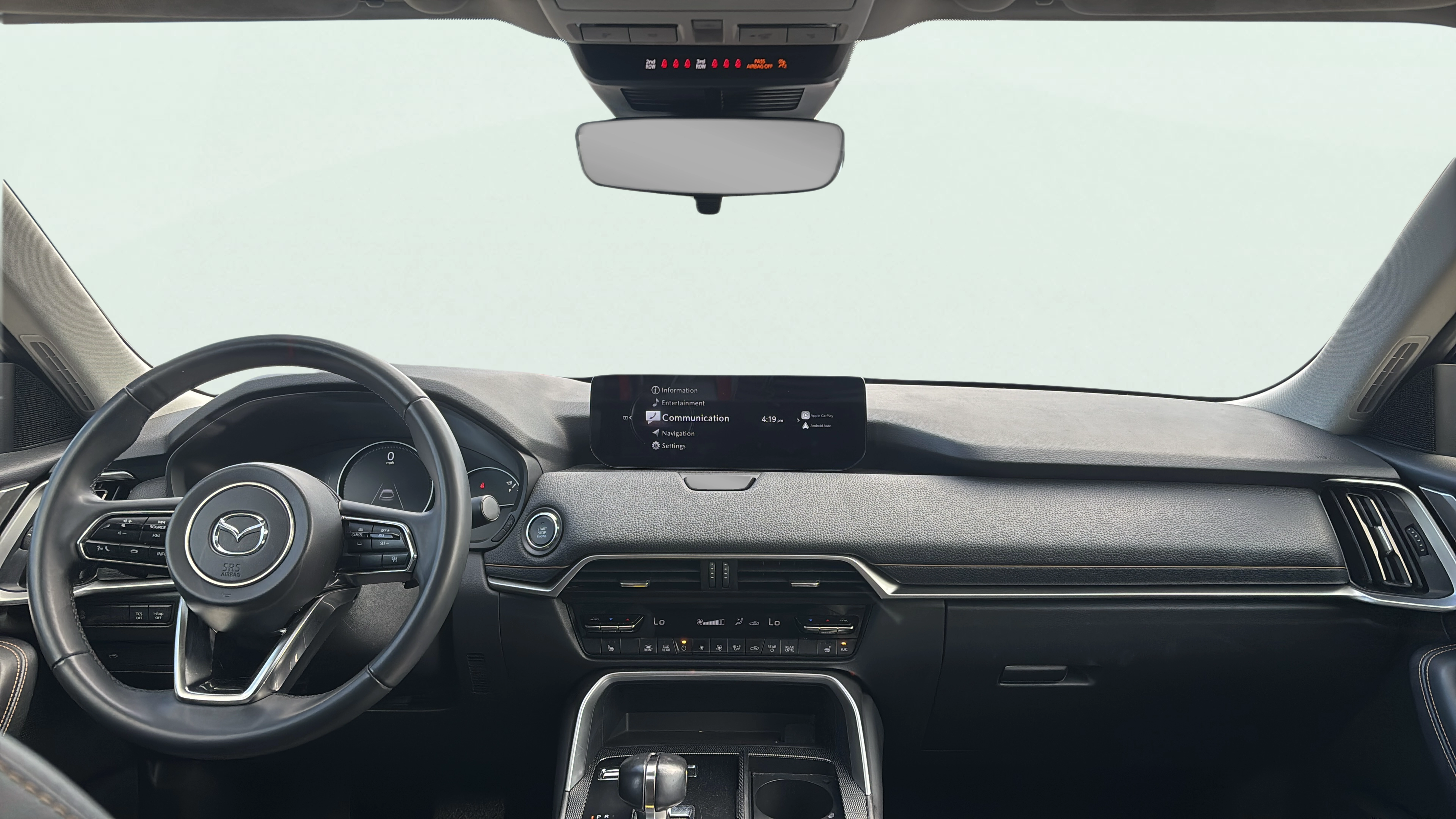Vehicle interior 360 preview