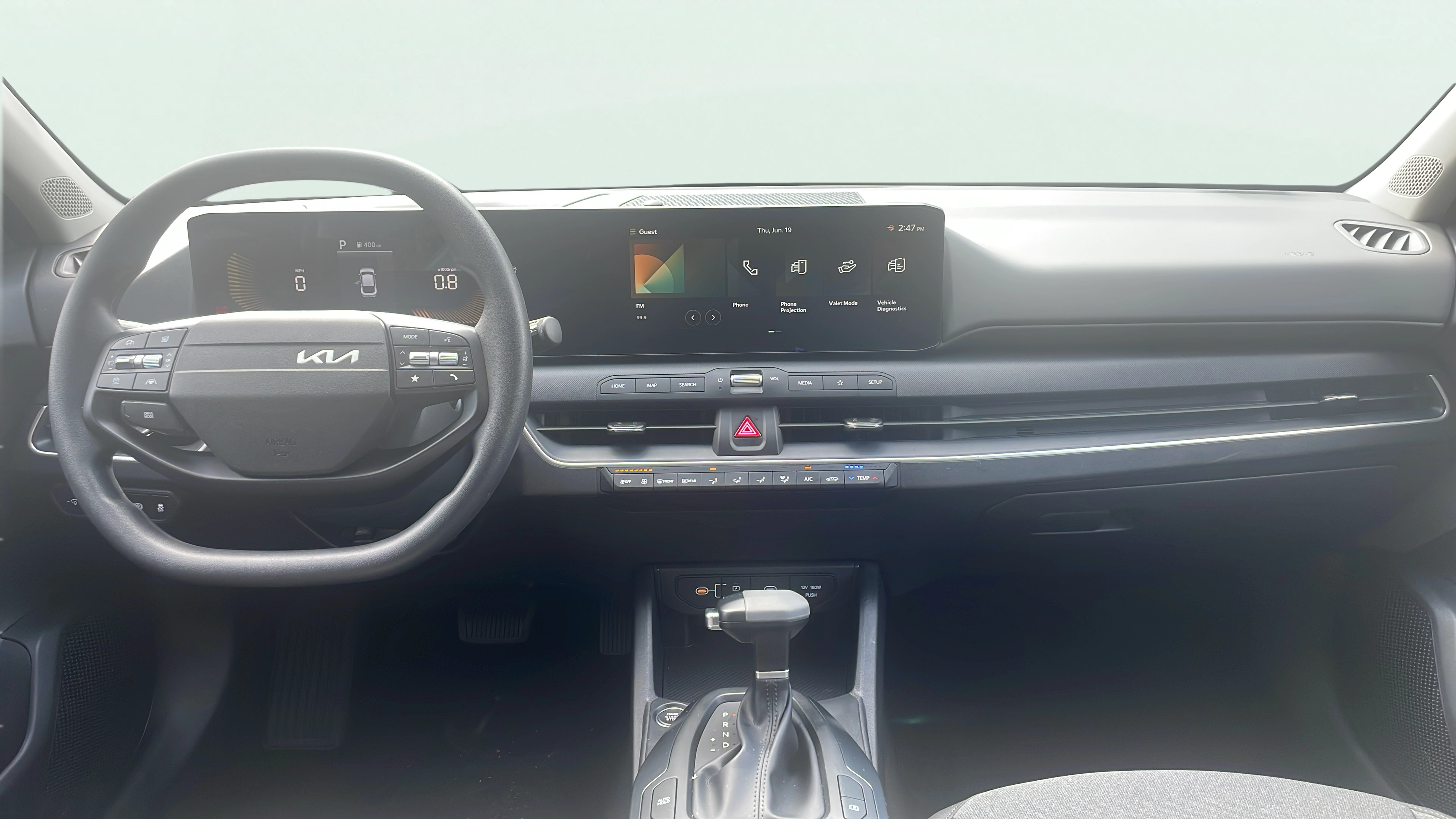 Vehicle interior 360 preview