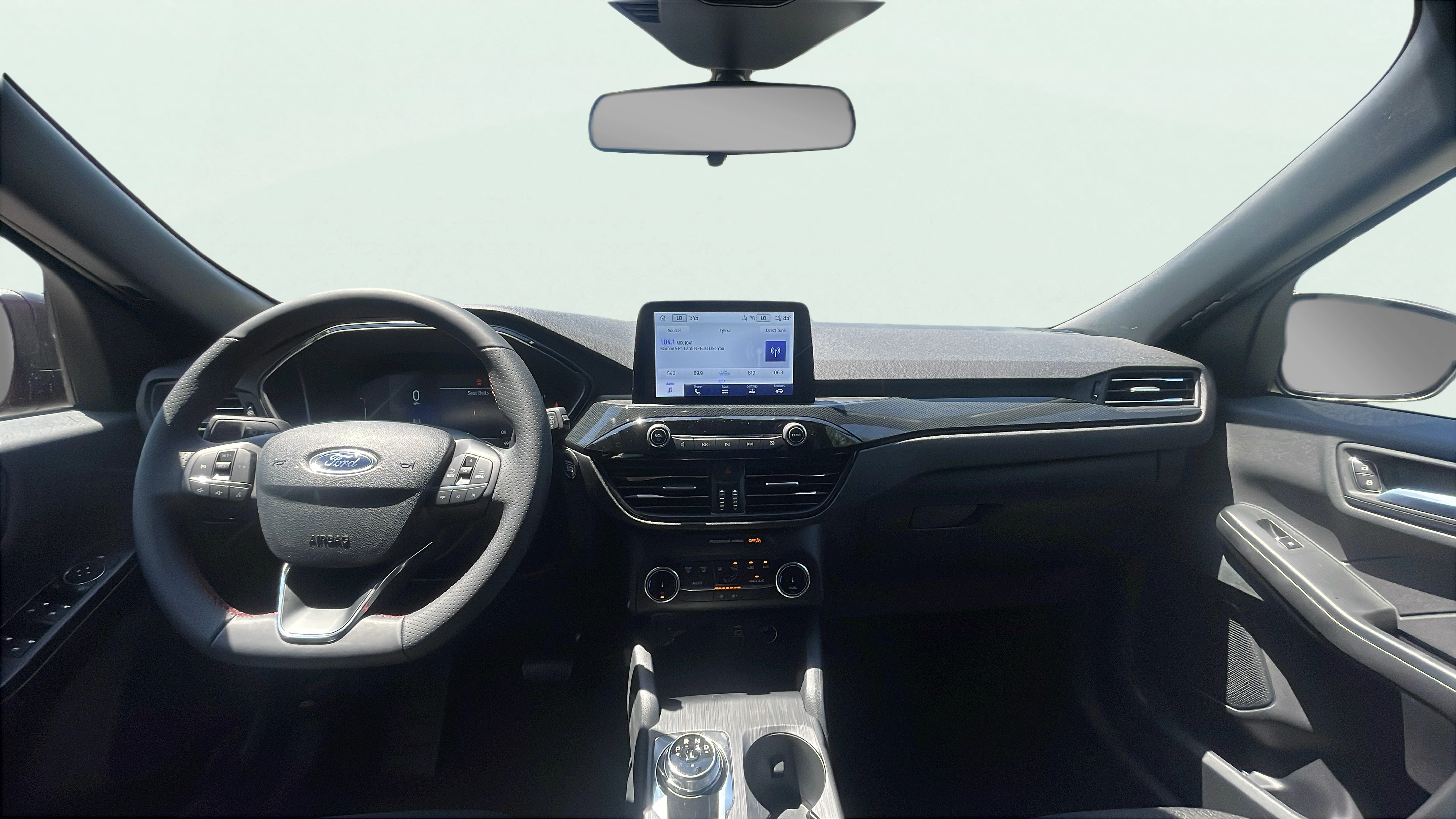 Vehicle interior 360 preview