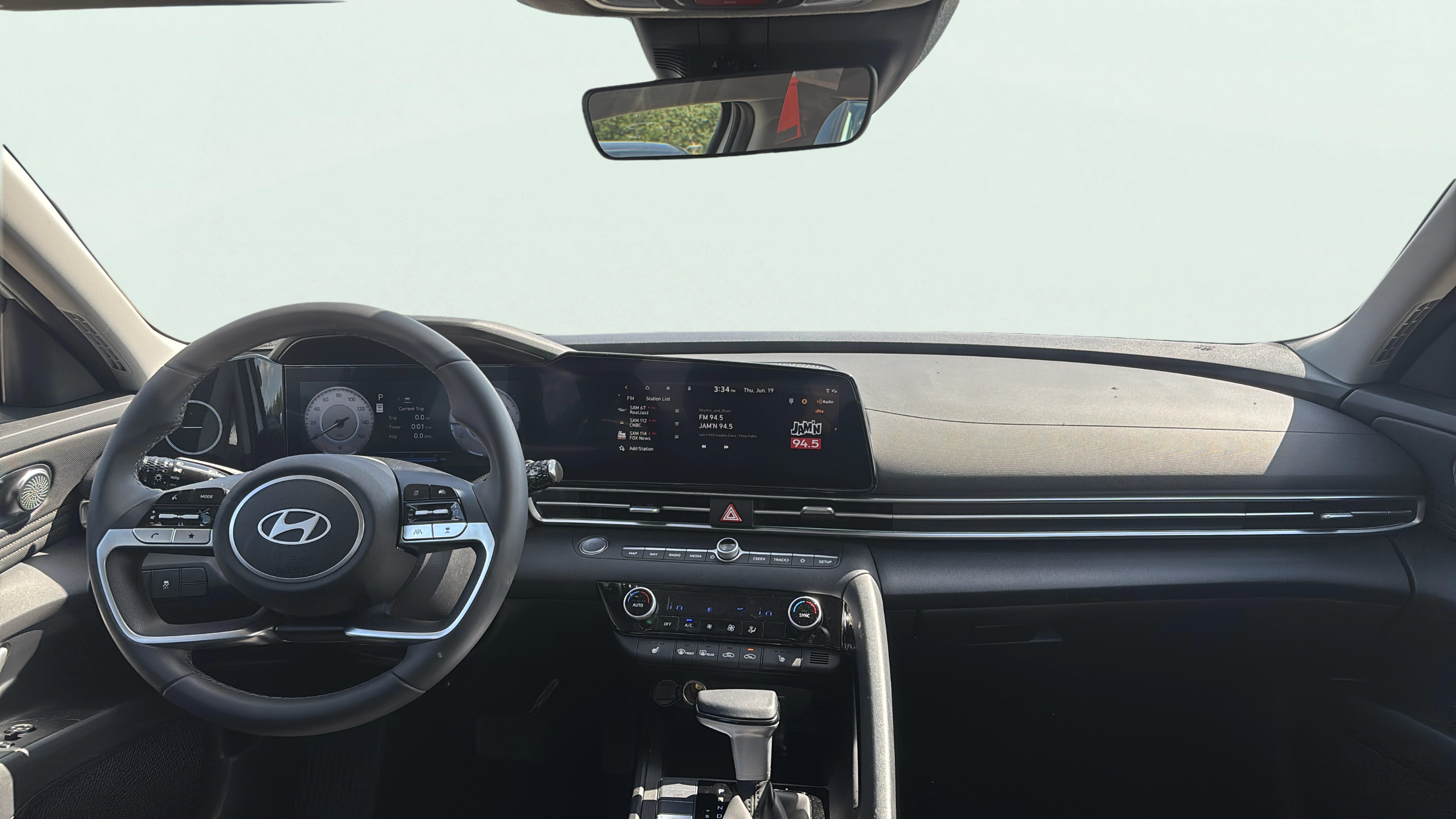 Vehicle interior 360 preview