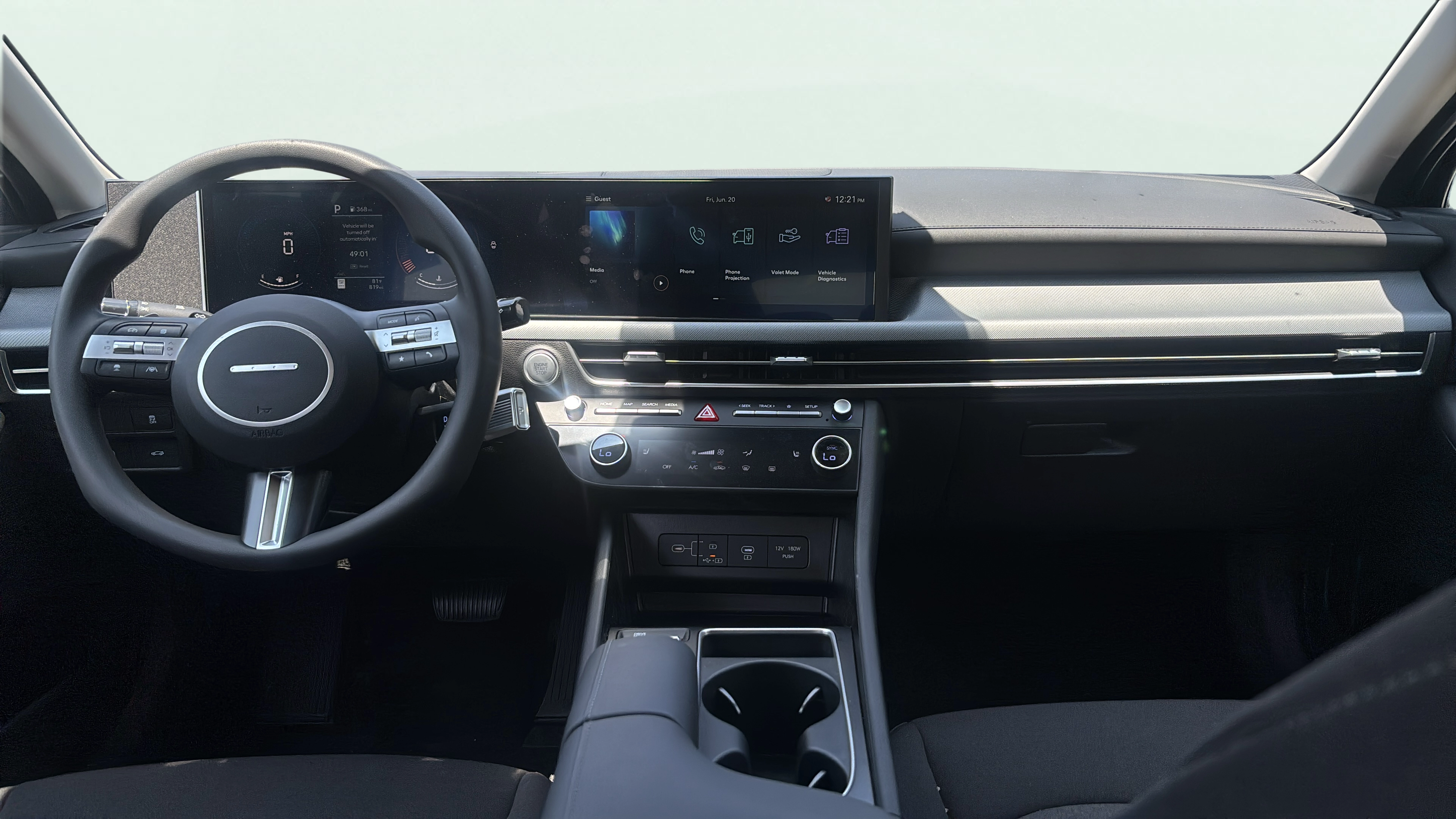 Vehicle interior 360 preview