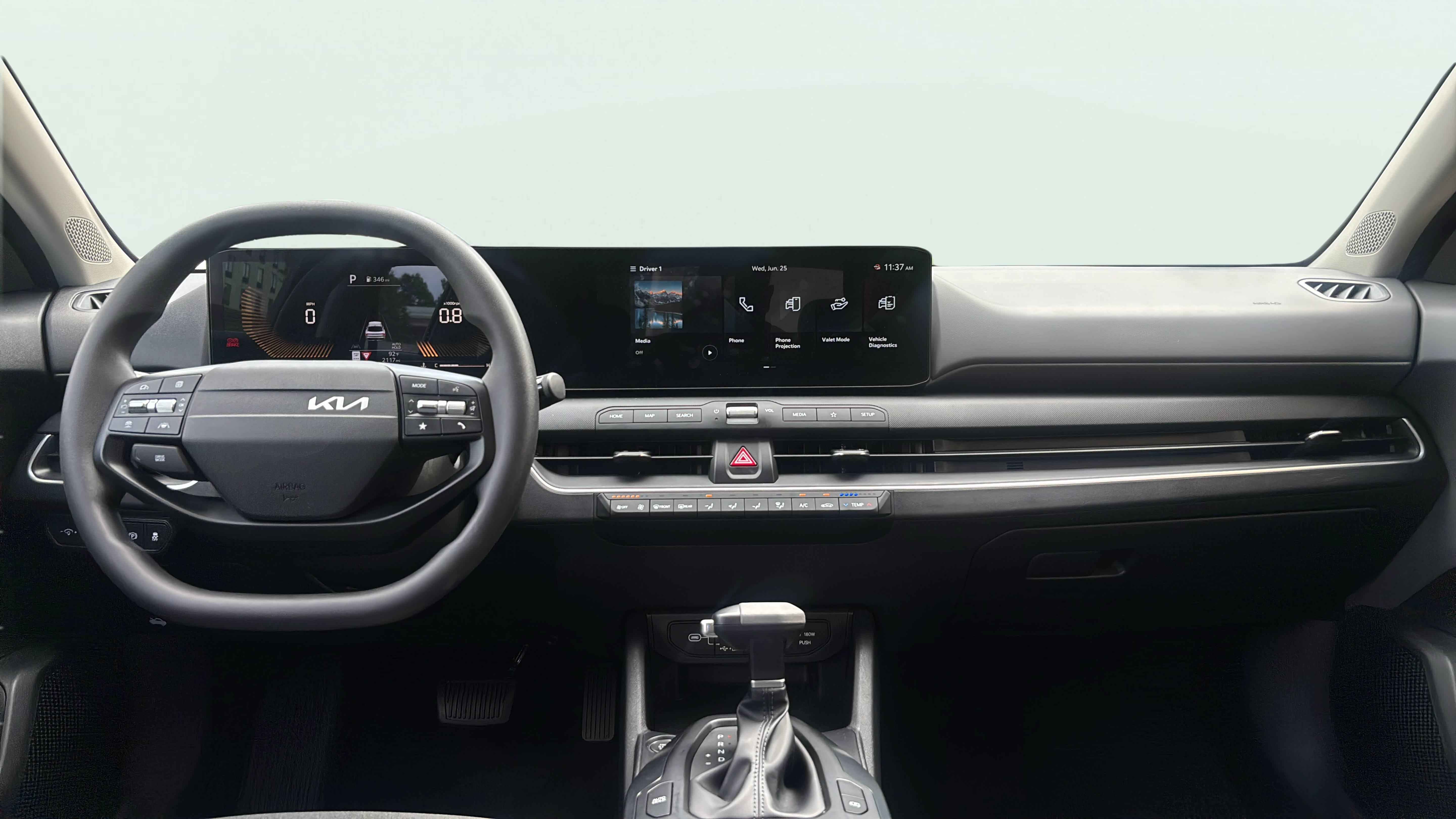 Vehicle interior 360 preview