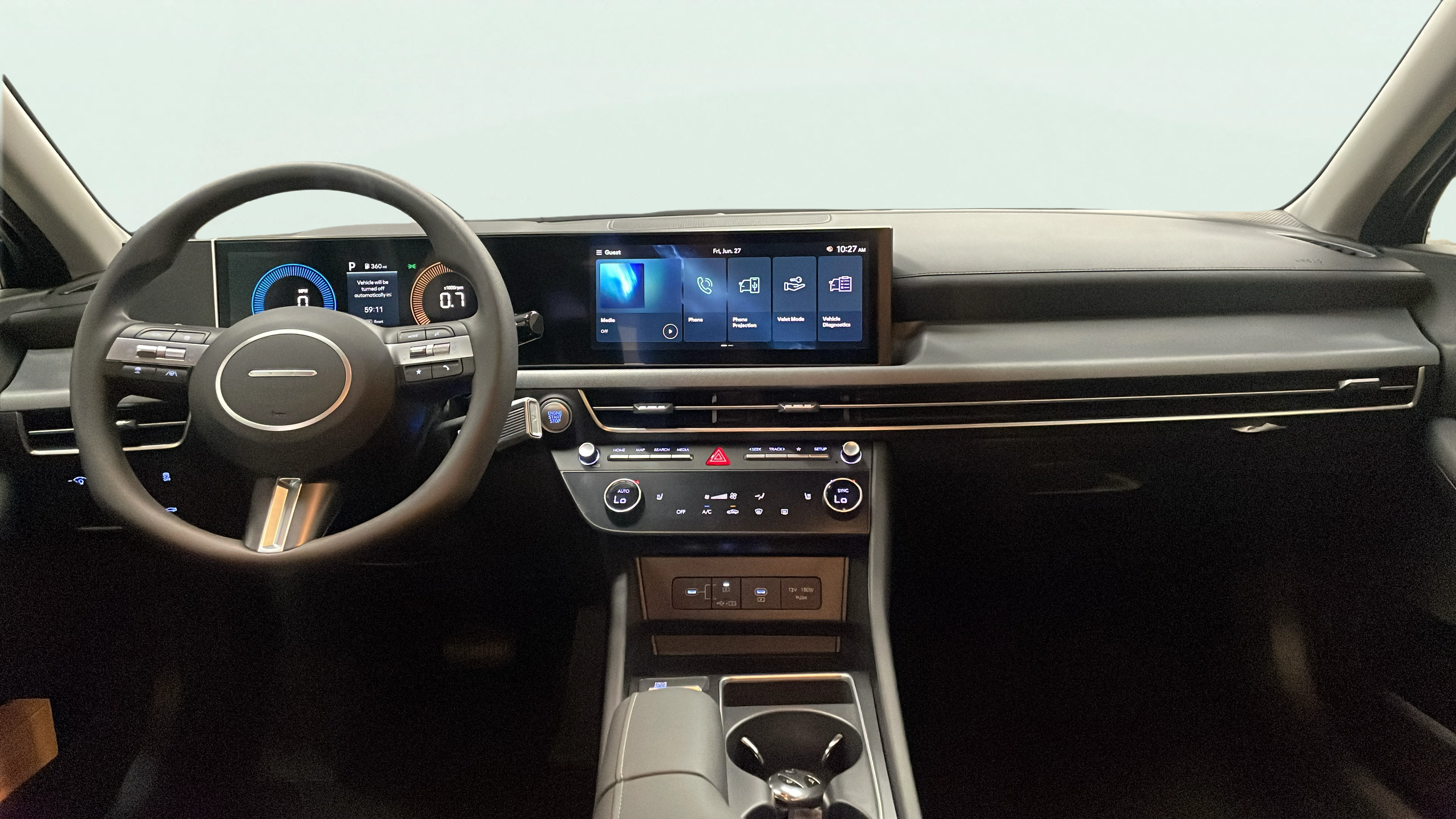 Vehicle interior 360 preview