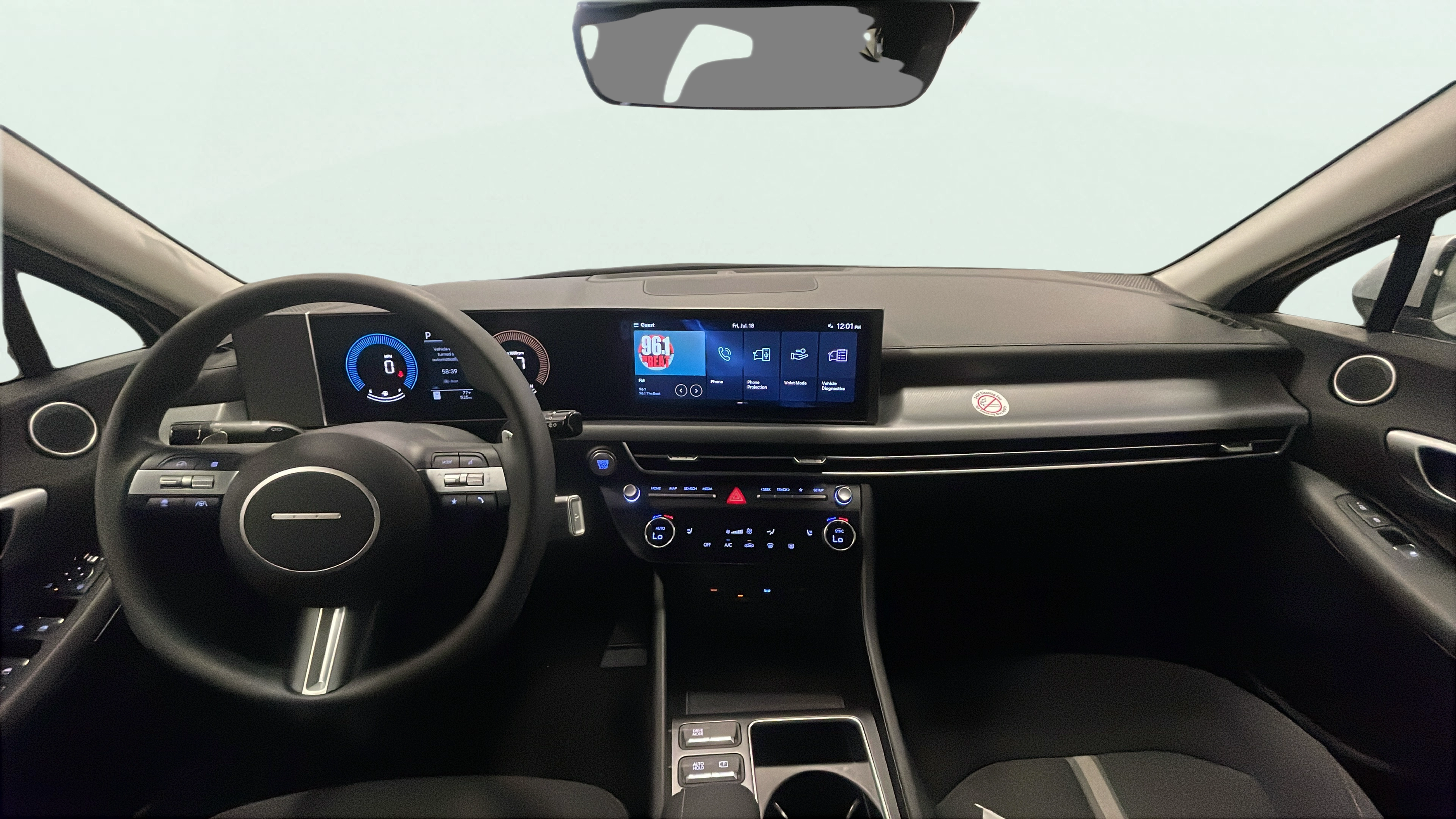Vehicle interior 360 preview