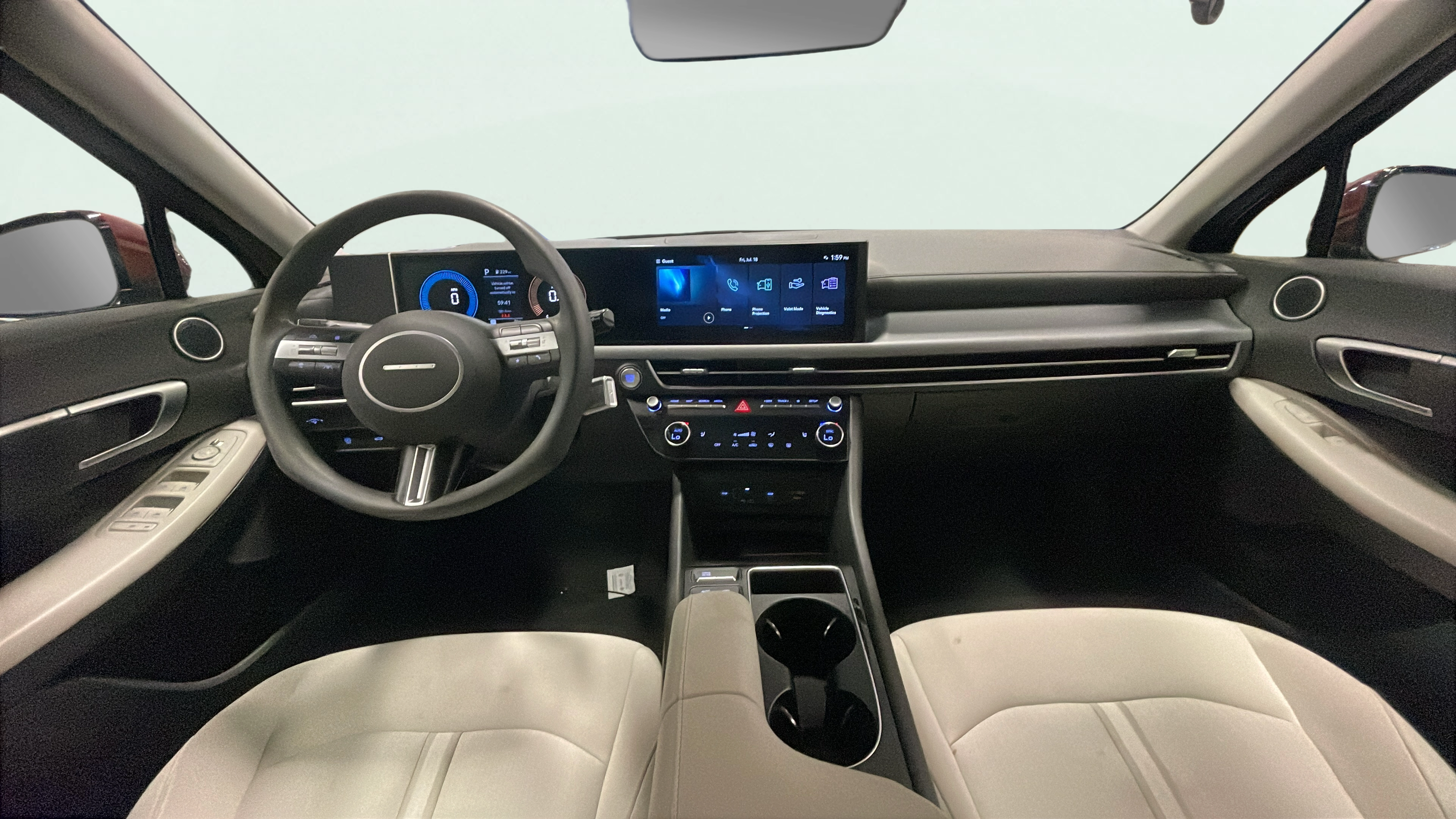 Vehicle interior 360 preview