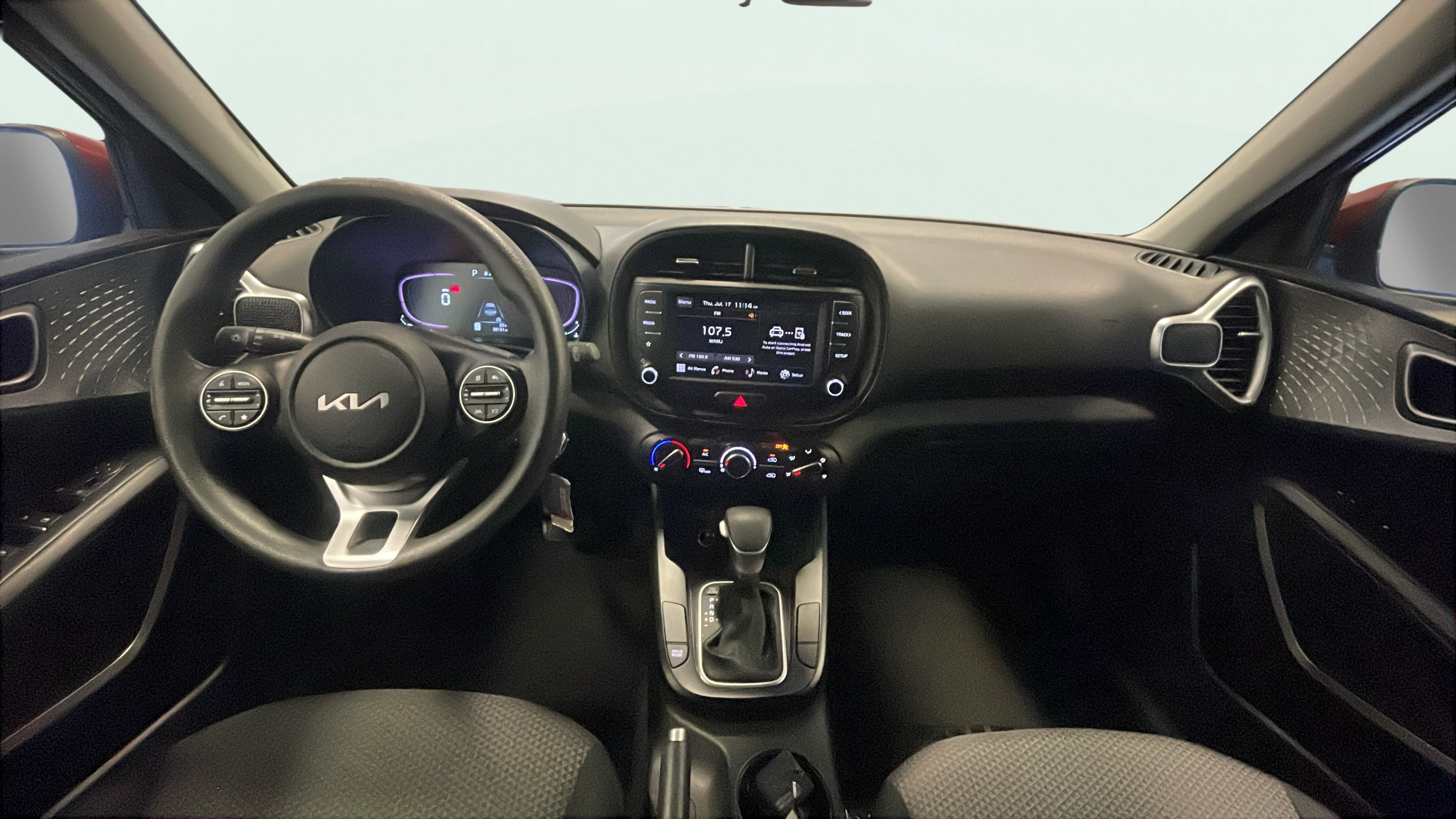 Vehicle interior 360 preview
