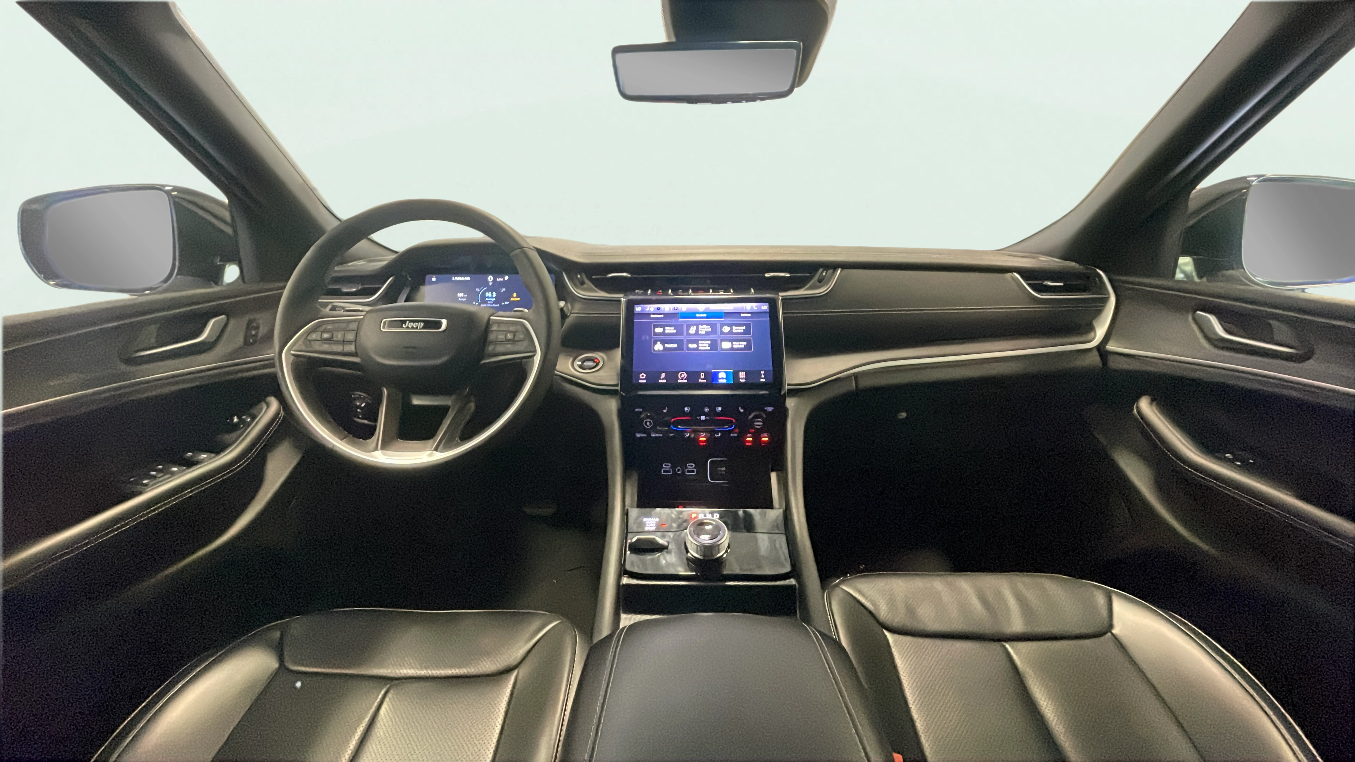 Vehicle interior 360 preview
