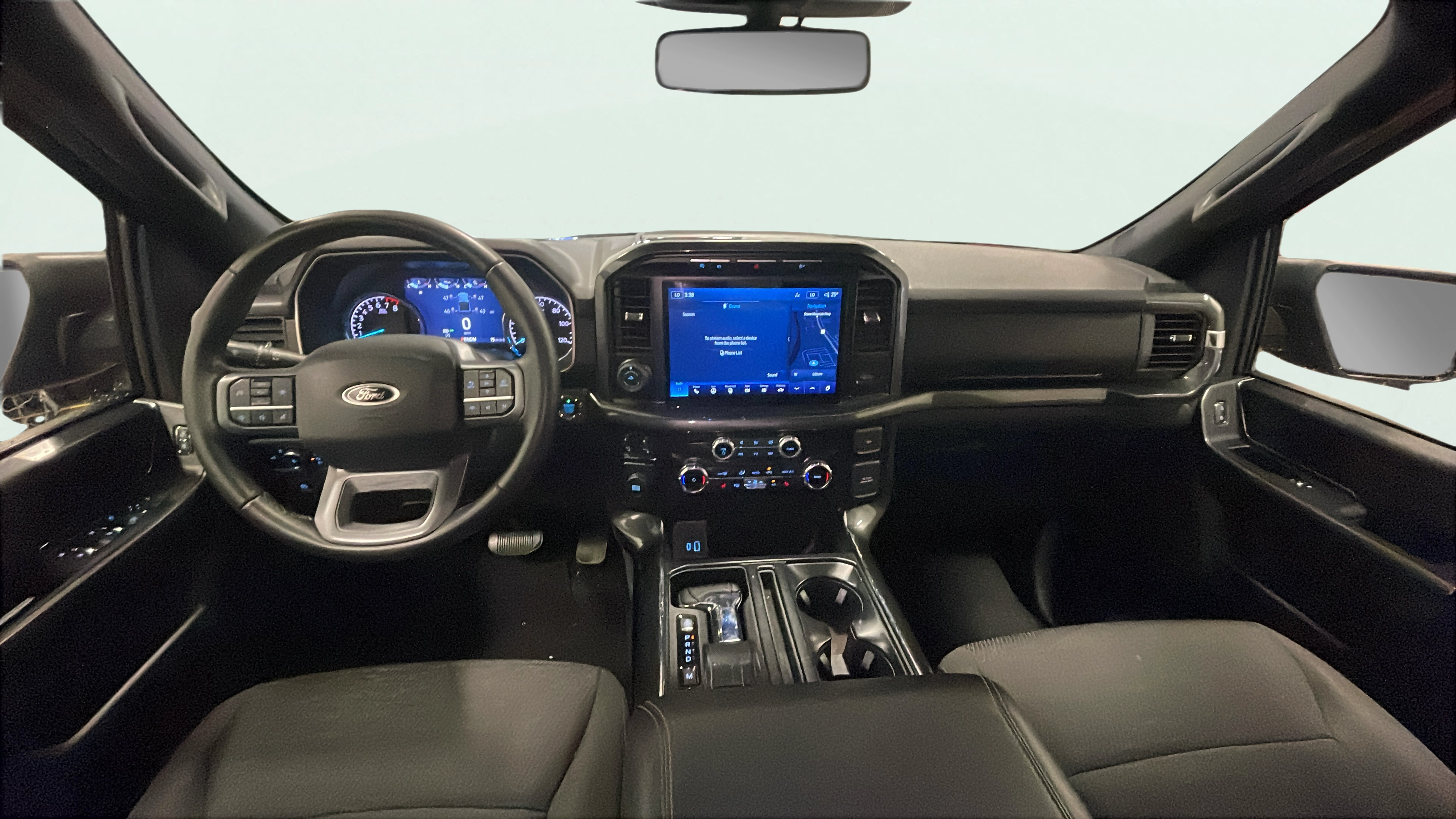 Vehicle interior 360 preview