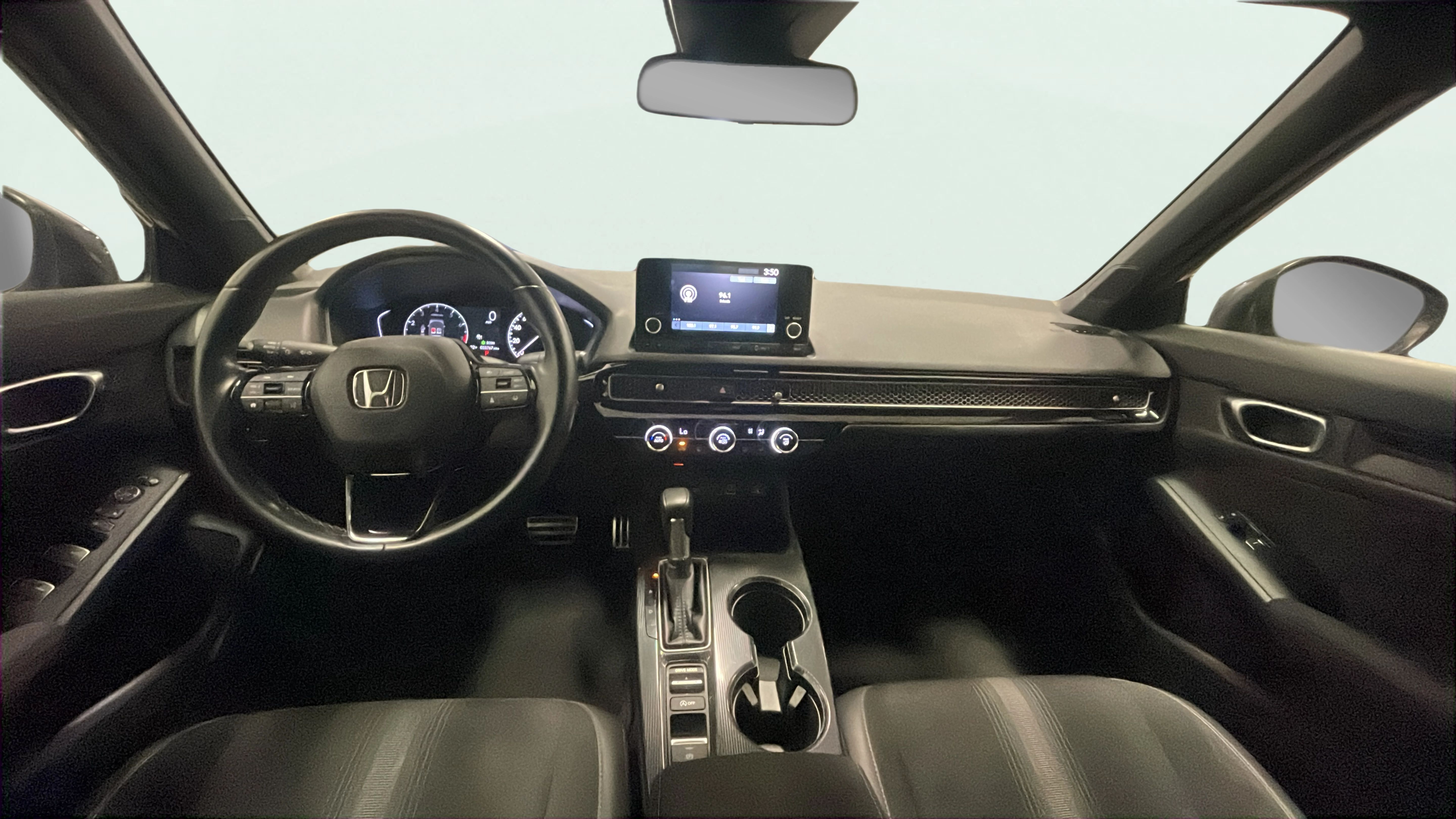 Vehicle interior 360 preview