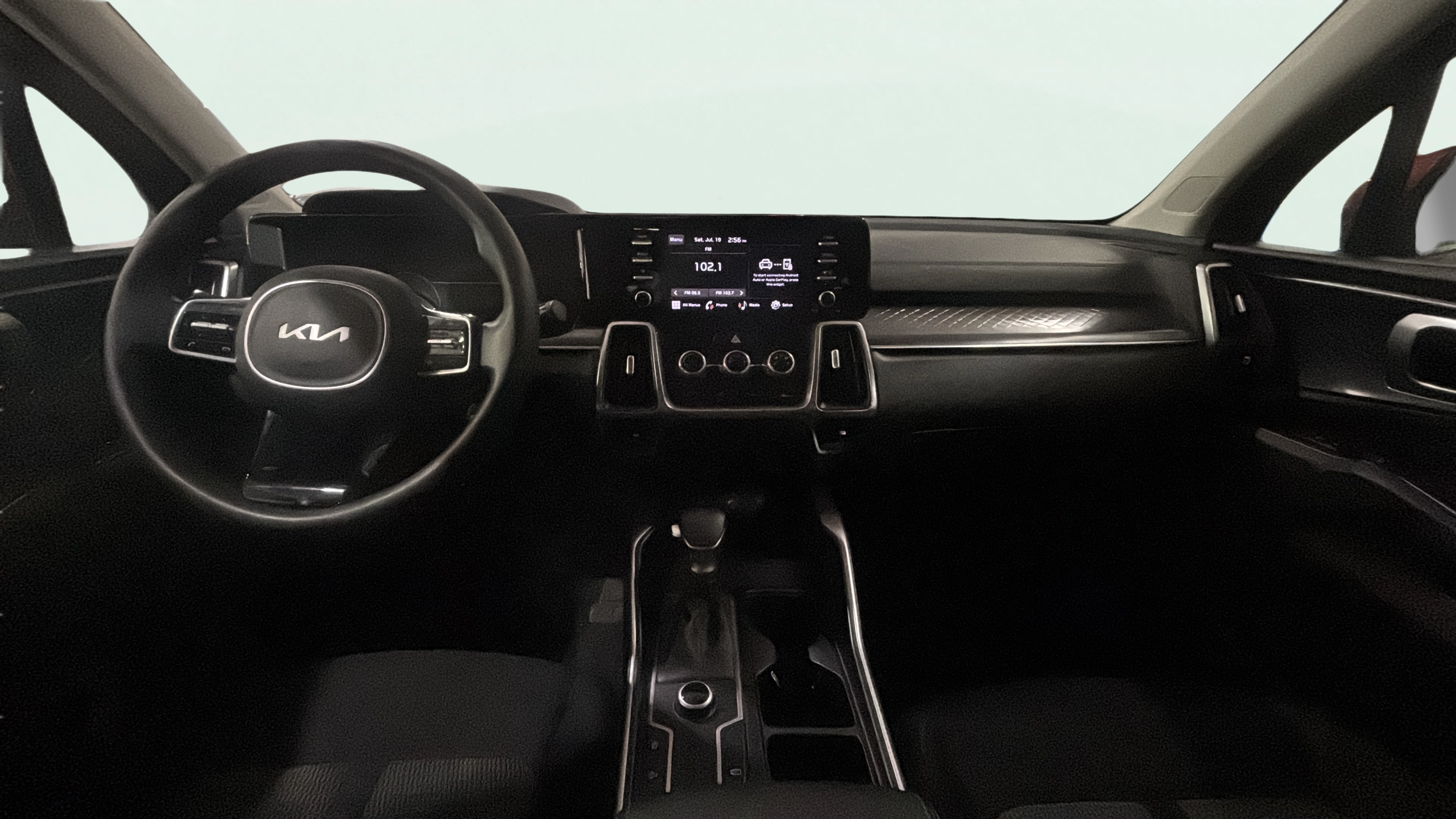 Vehicle interior 360 preview