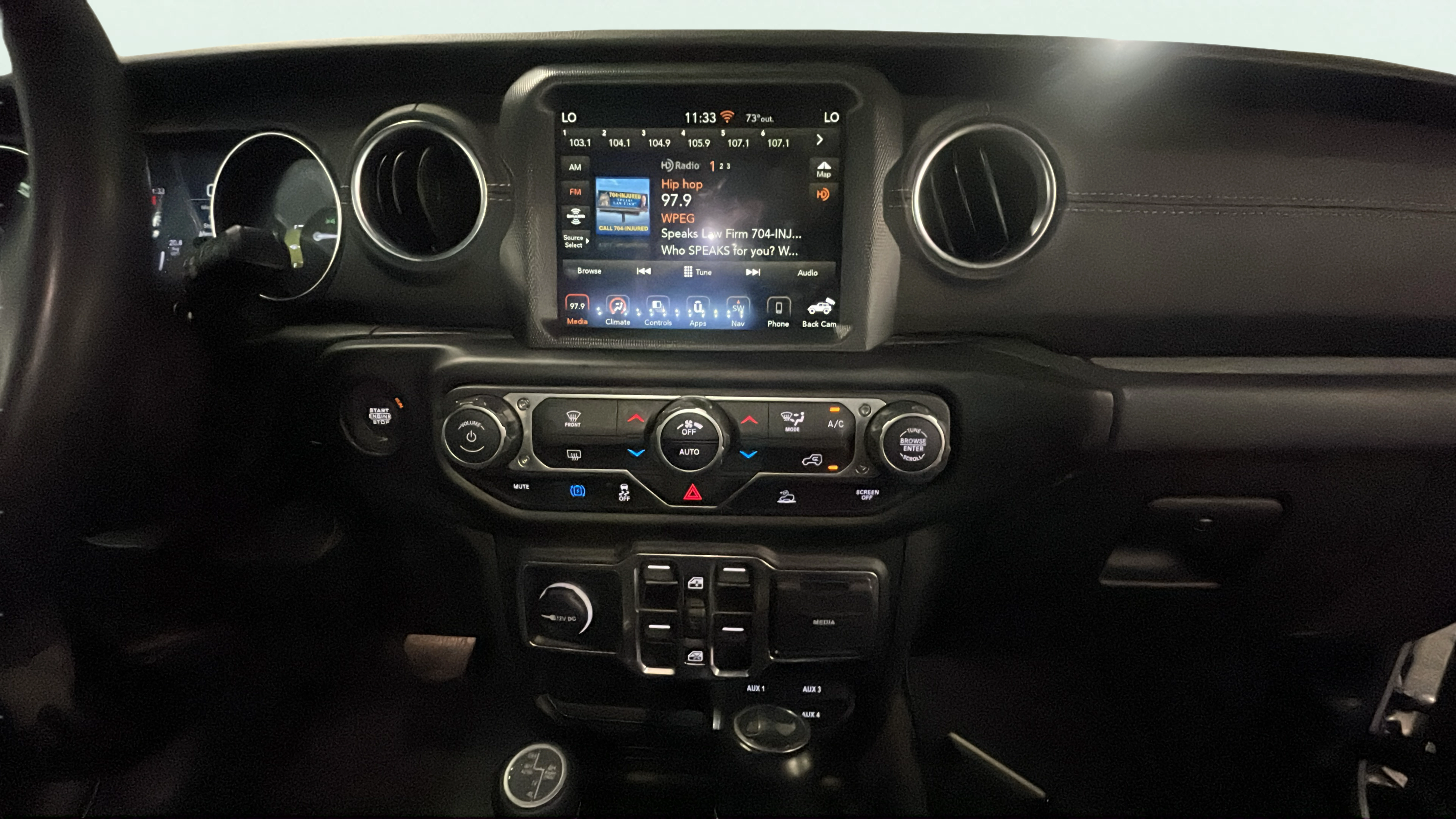 Vehicle interior 1