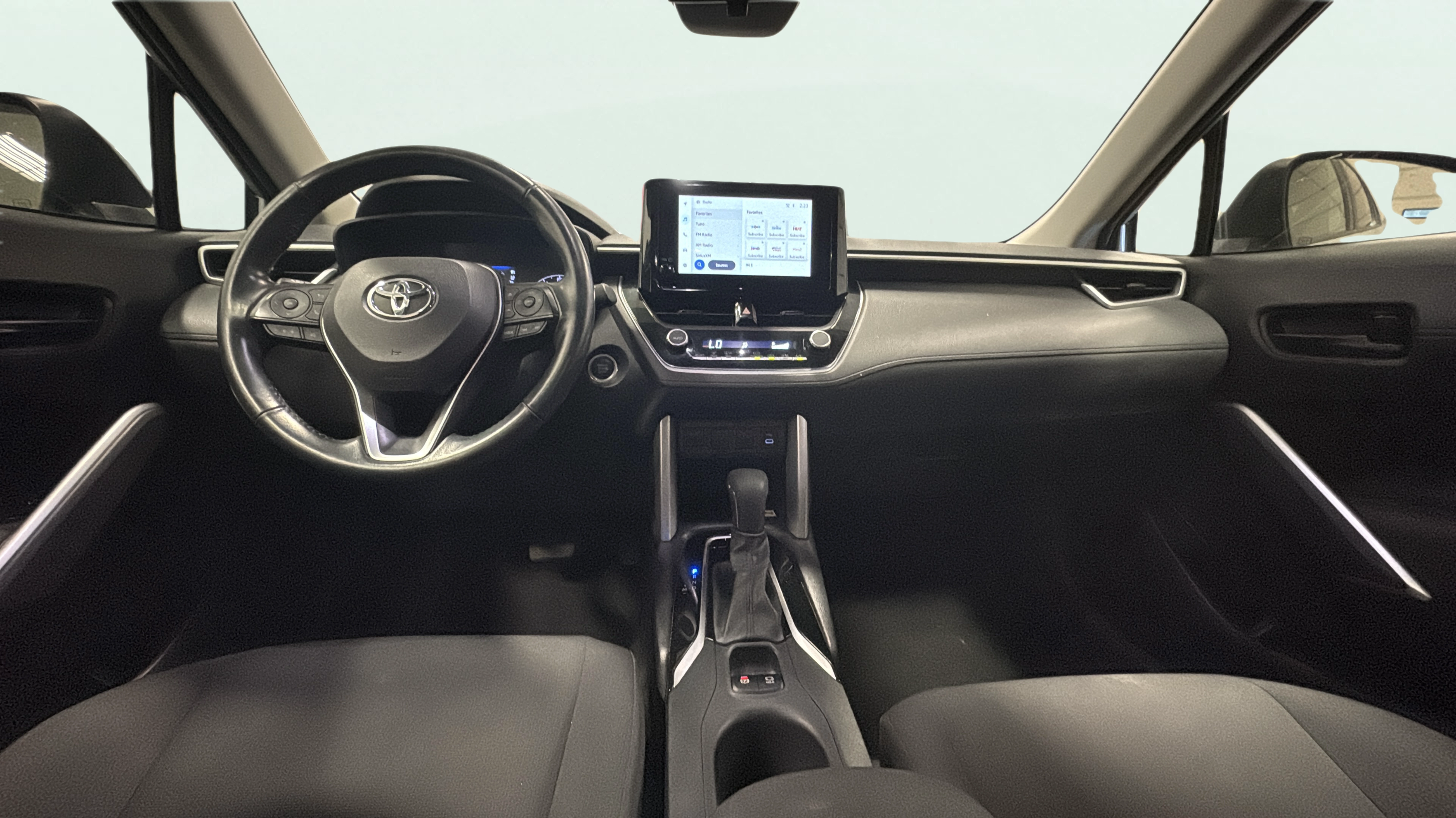 Vehicle interior 360 preview