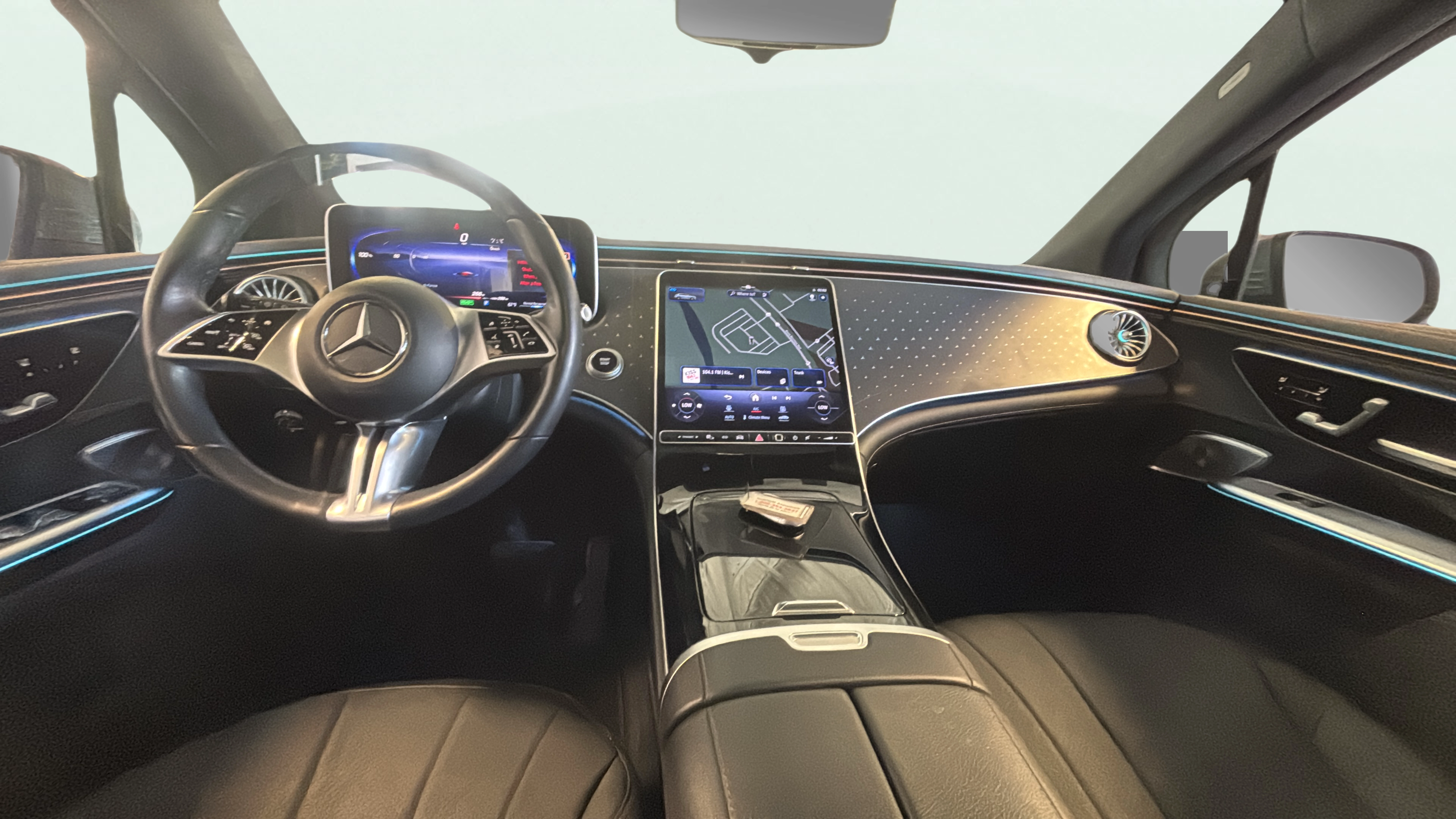 Vehicle interior 360 preview