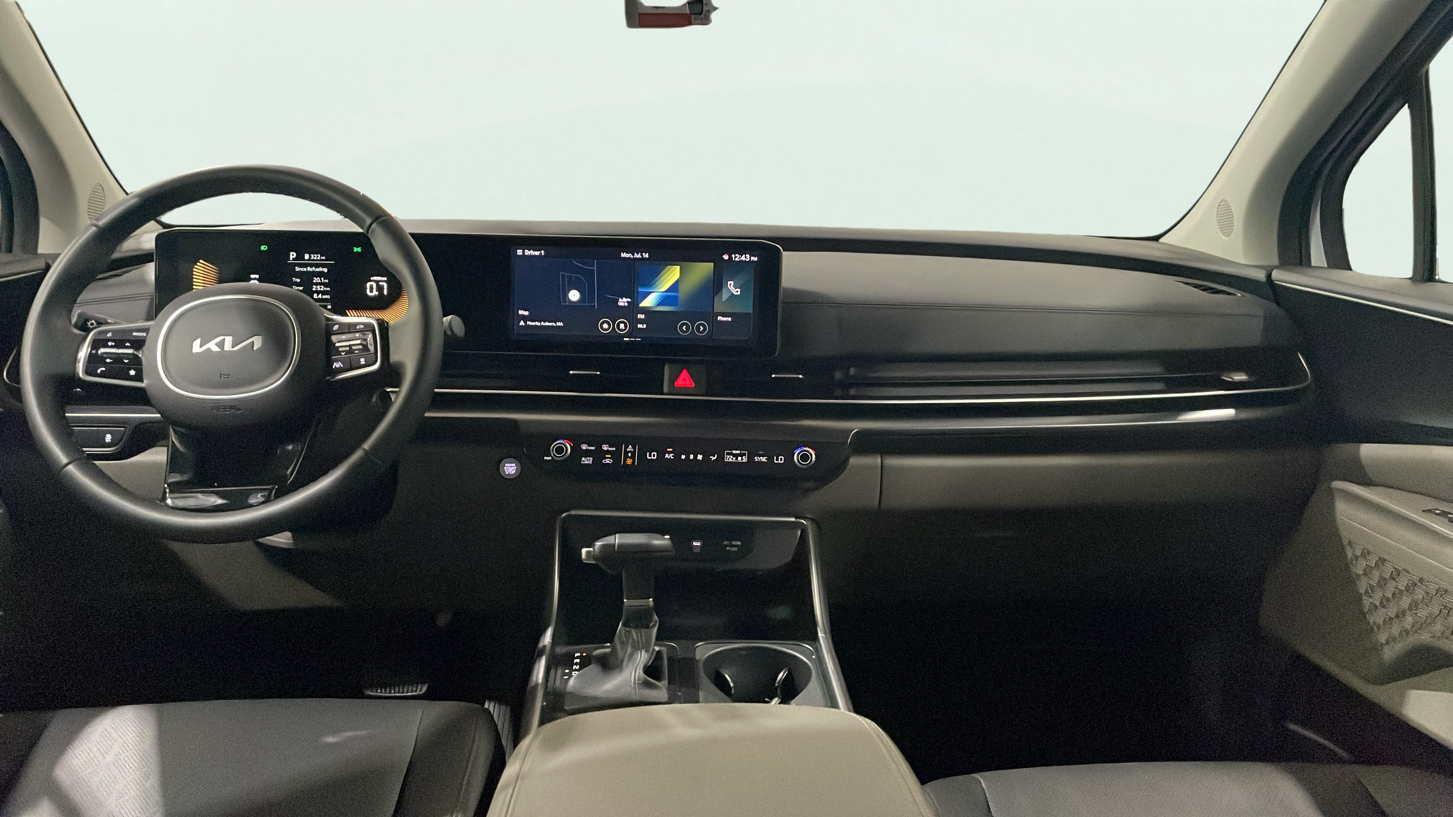 Vehicle interior 360 preview