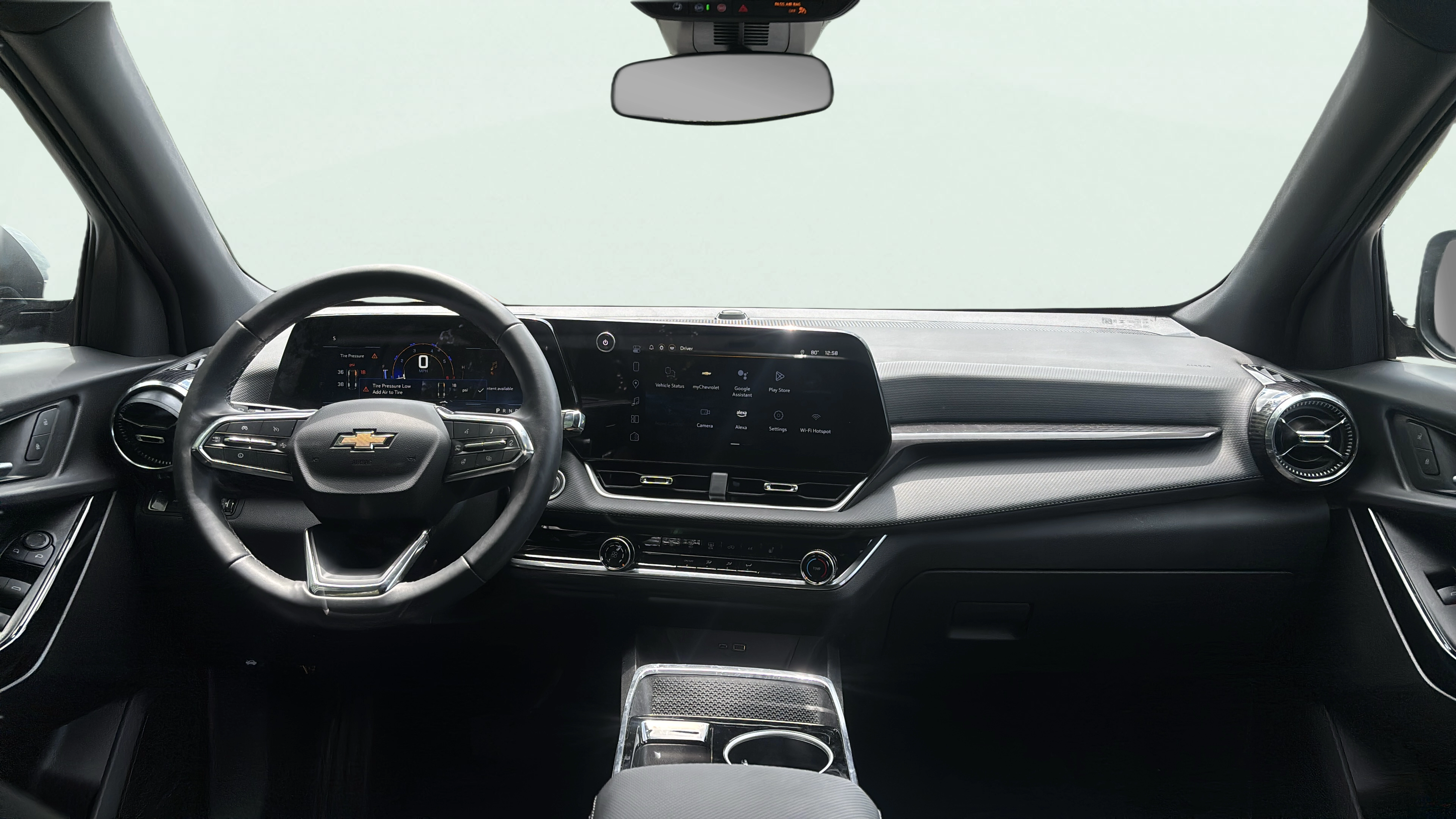 Vehicle interior 360 preview