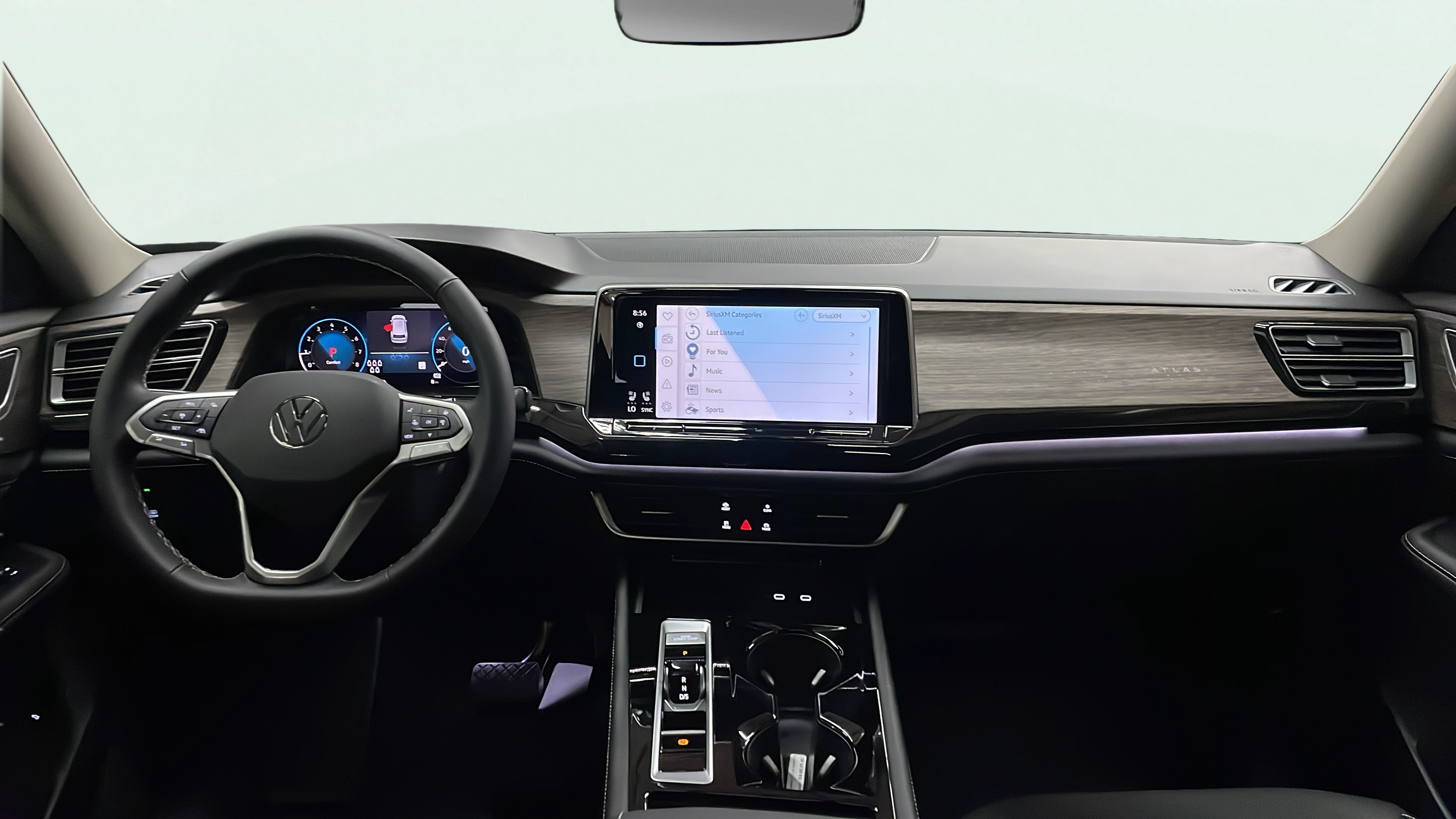 Vehicle interior 360 preview