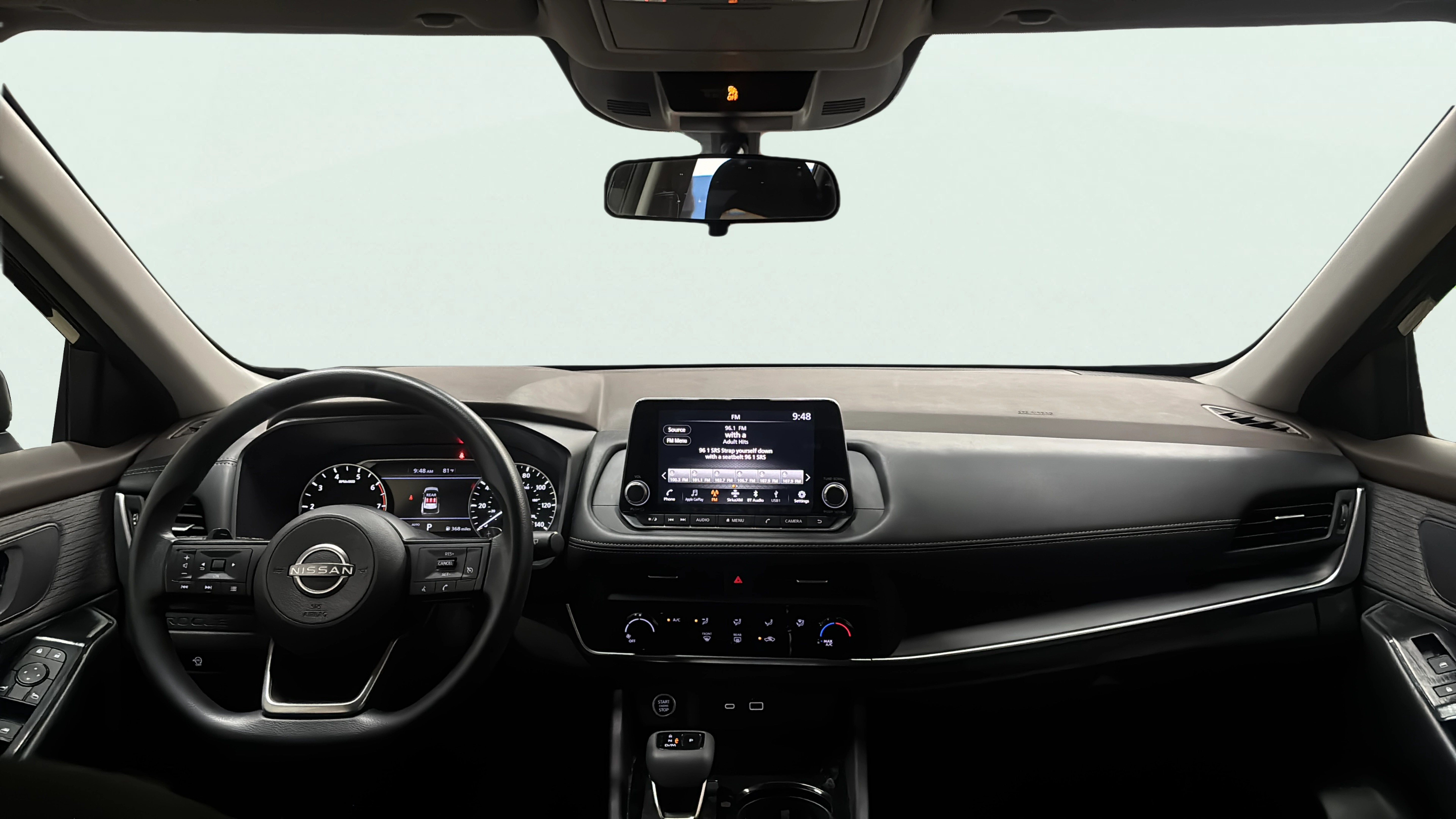 Vehicle interior 360 preview