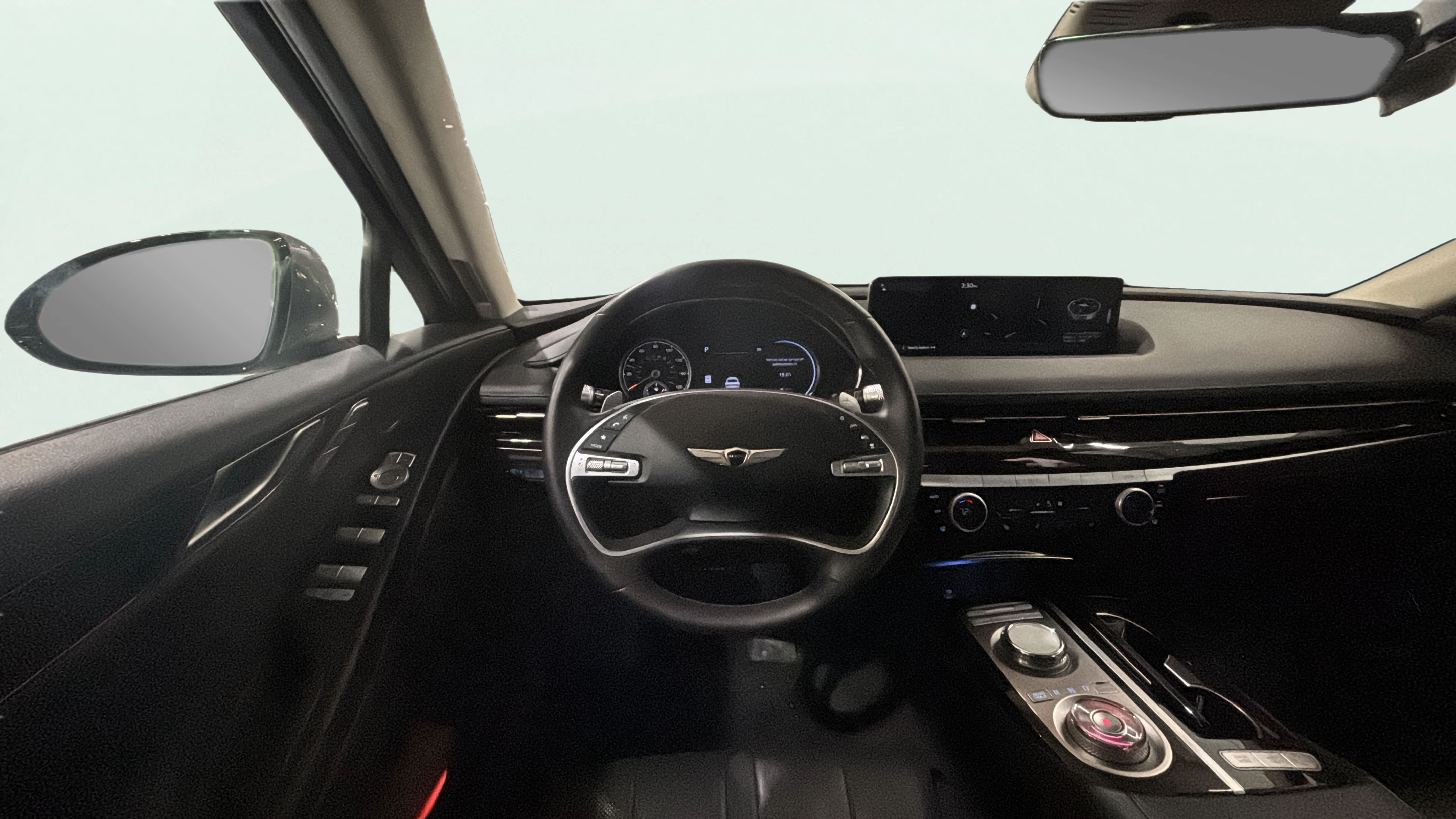 Vehicle interior 360 preview