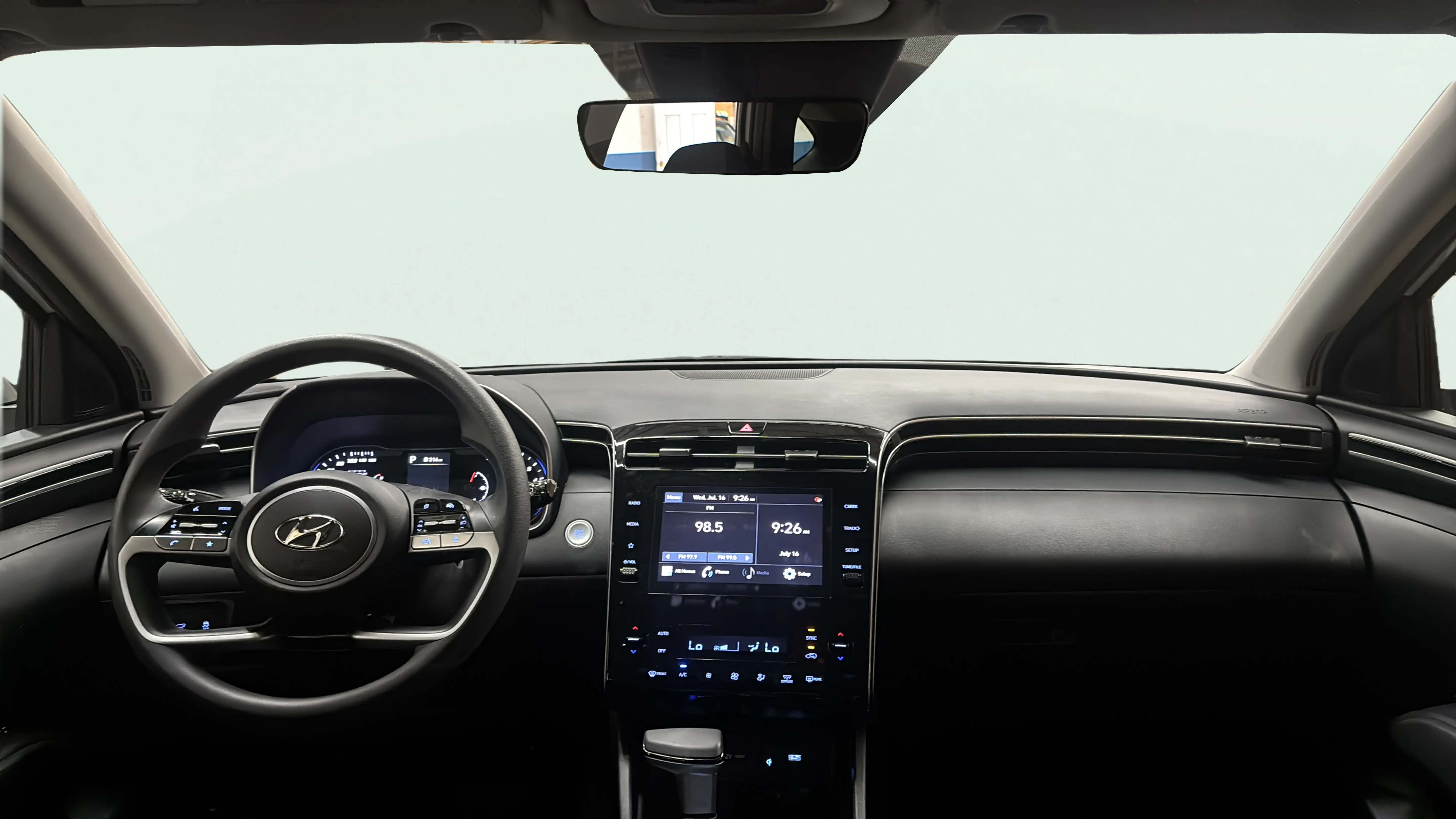 Vehicle interior 360 preview