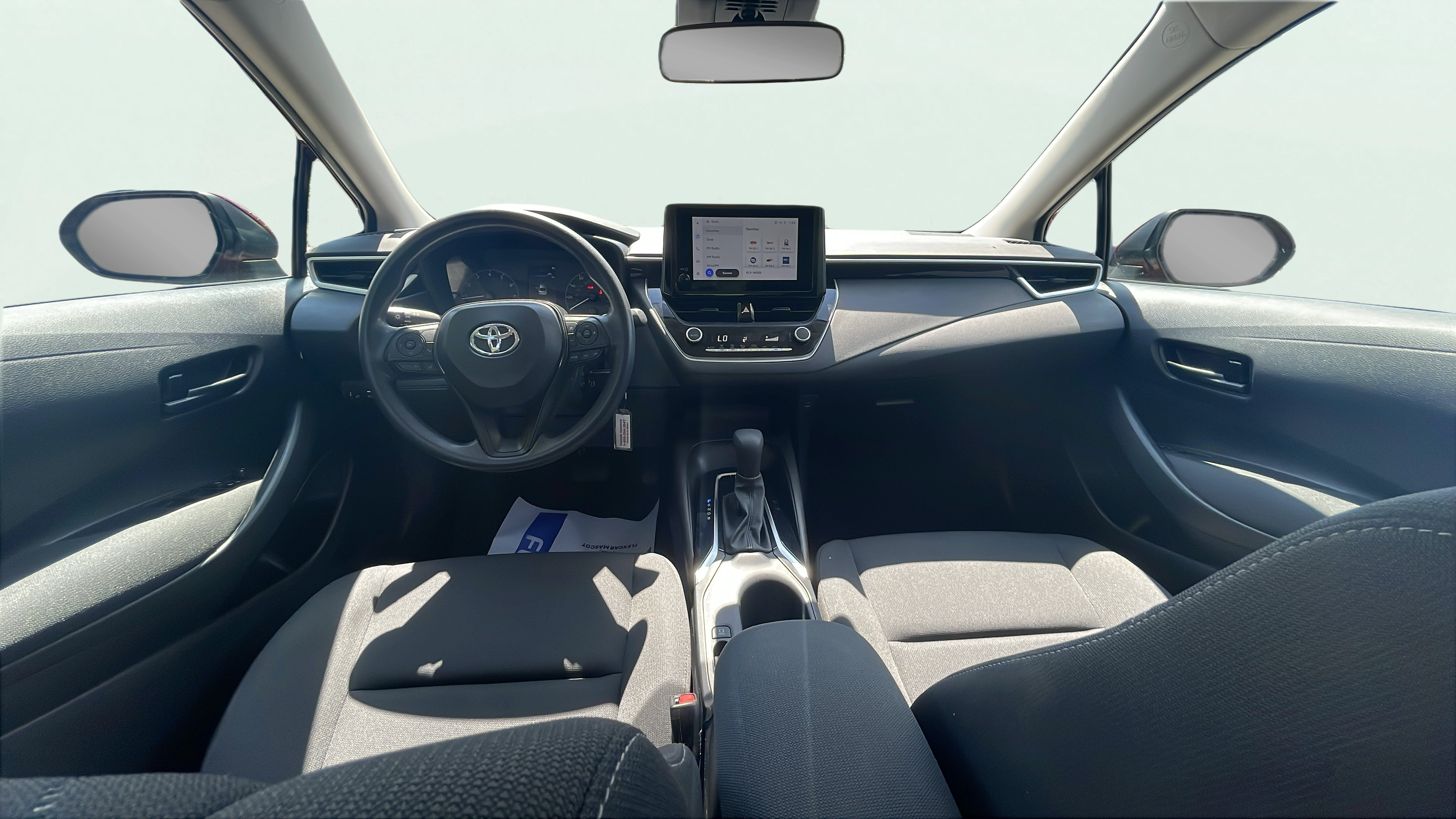 Vehicle interior 360 preview
