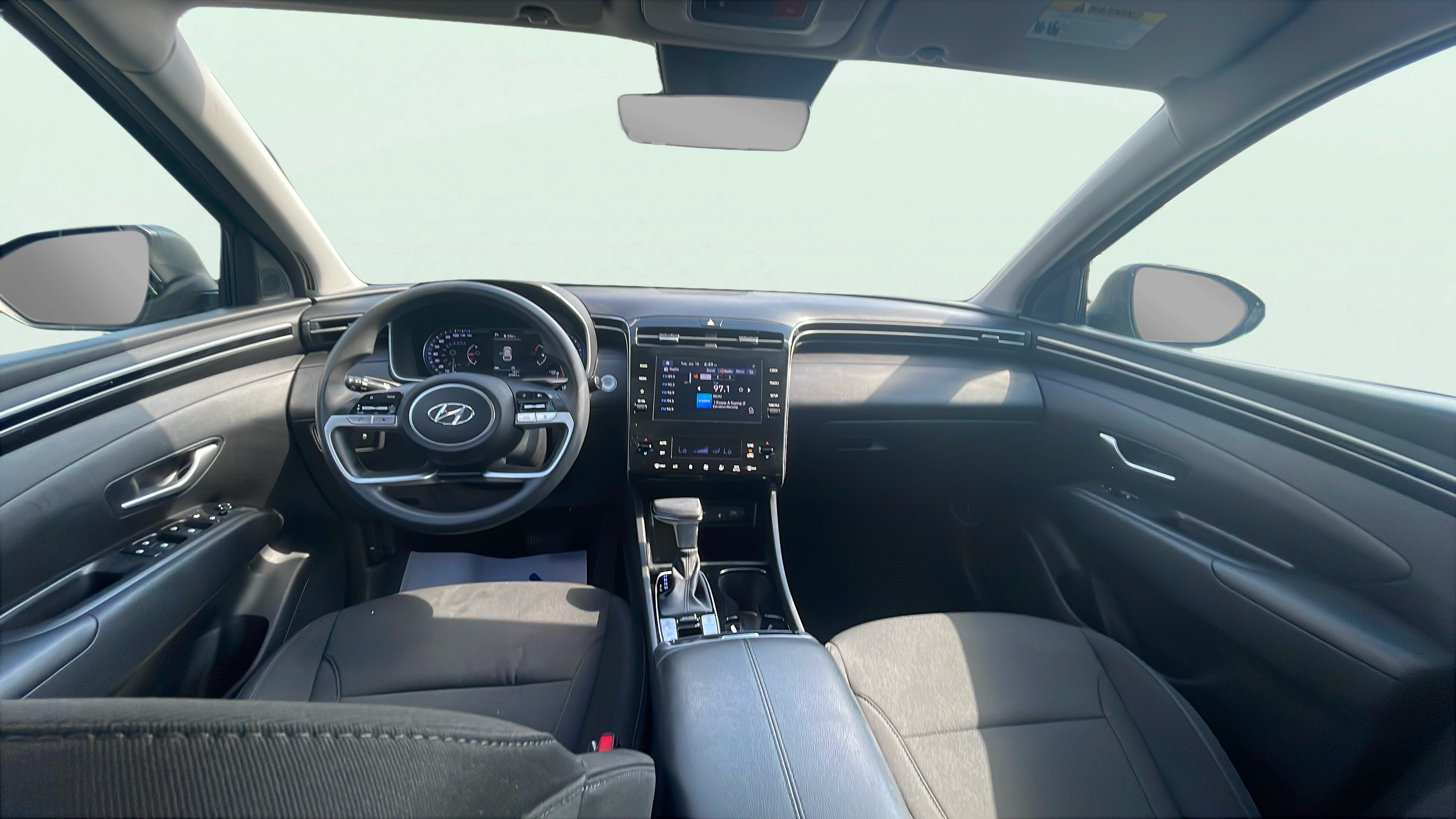 Vehicle interior 360 preview