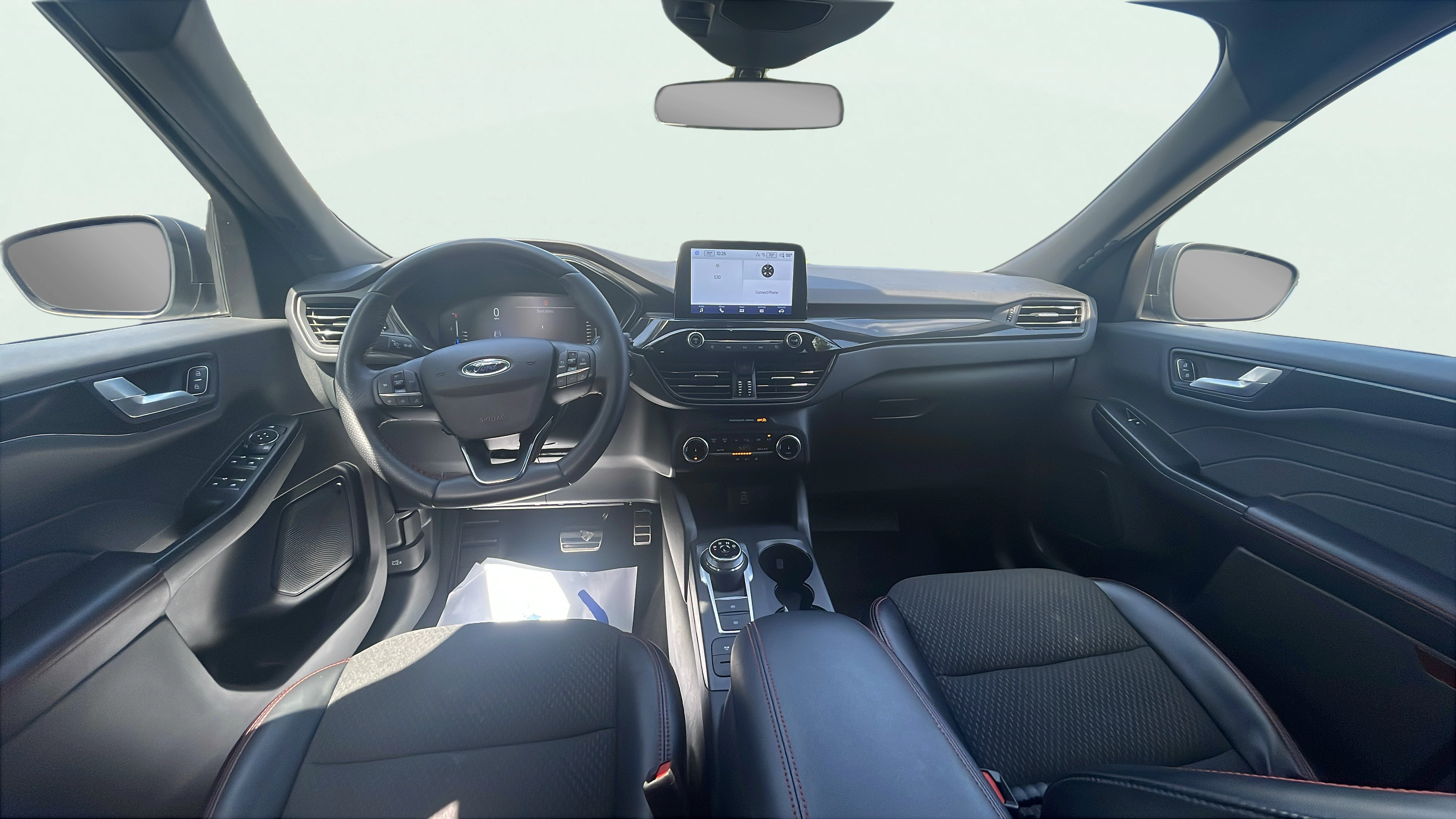 Vehicle interior 360 preview
