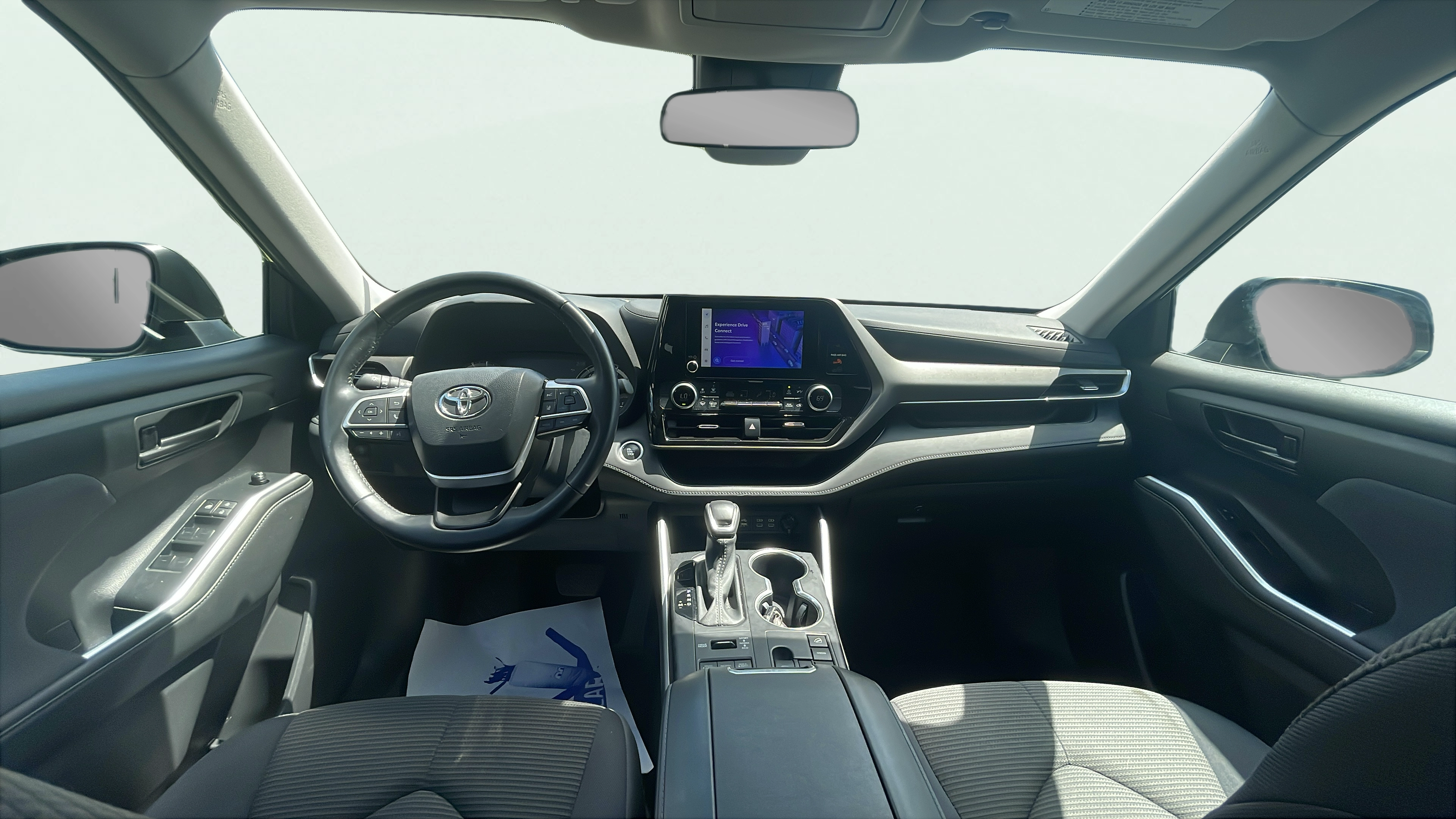 Vehicle interior 360 preview