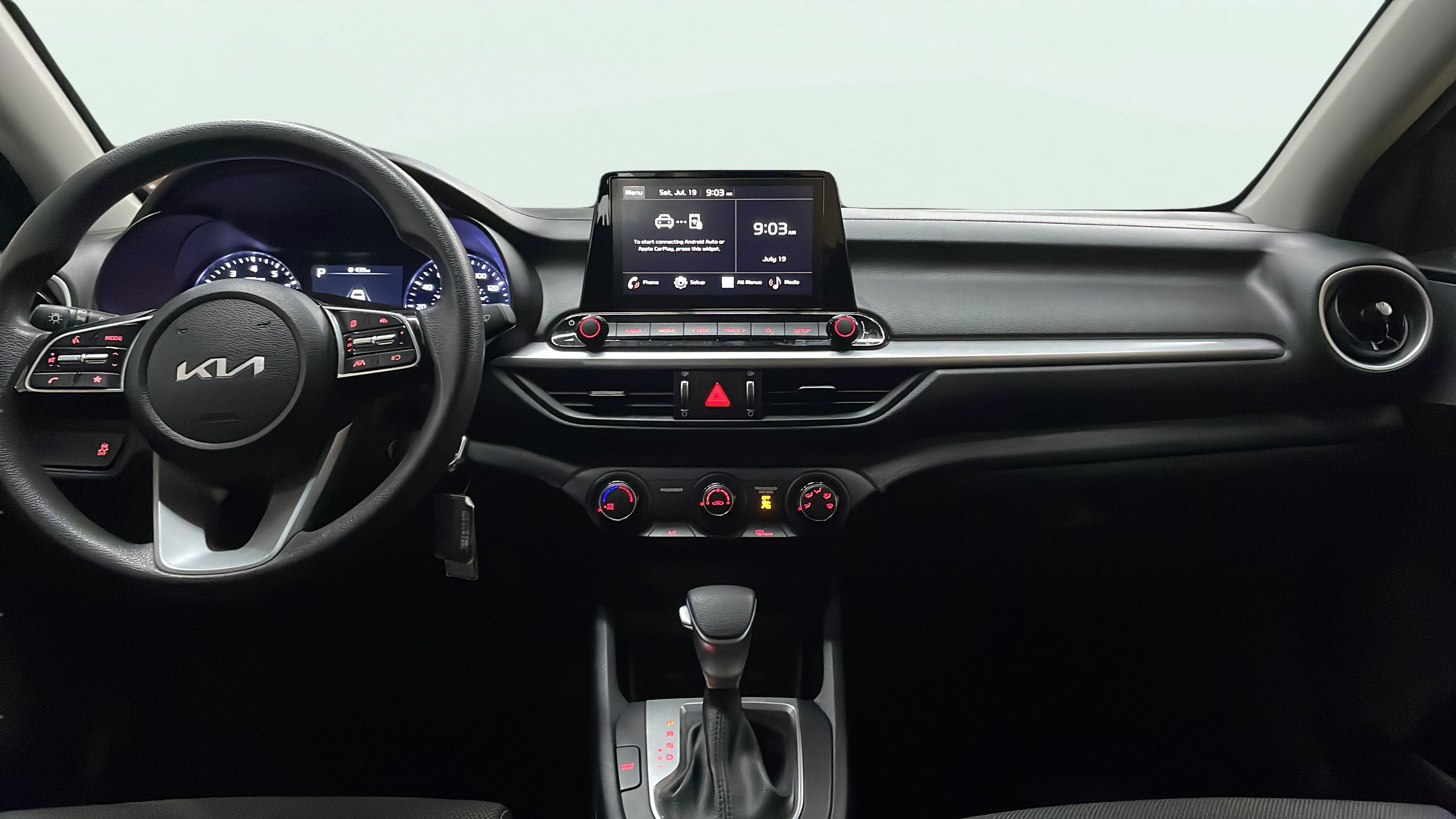 Vehicle interior 360 preview