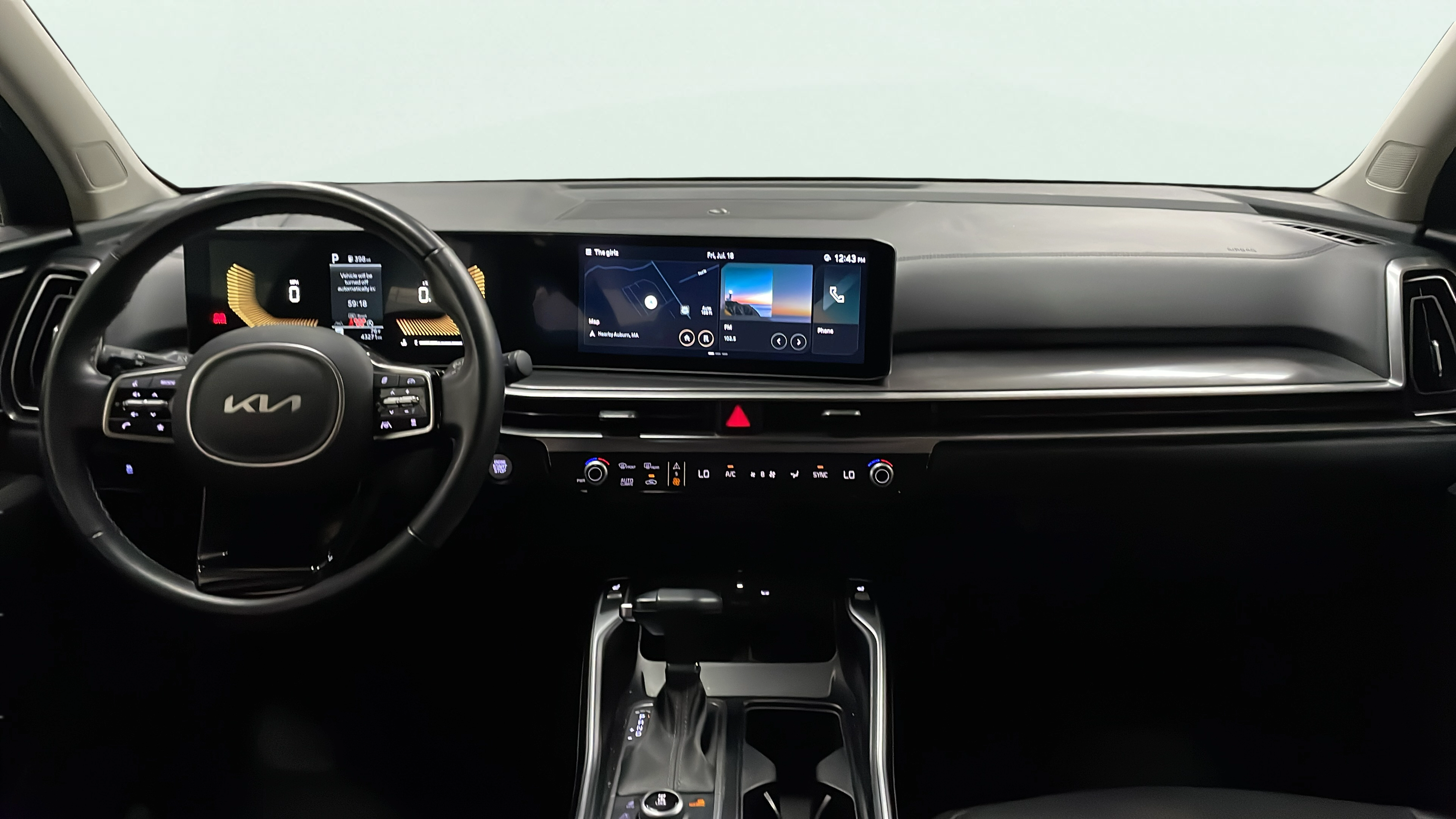 Vehicle interior 360 preview
