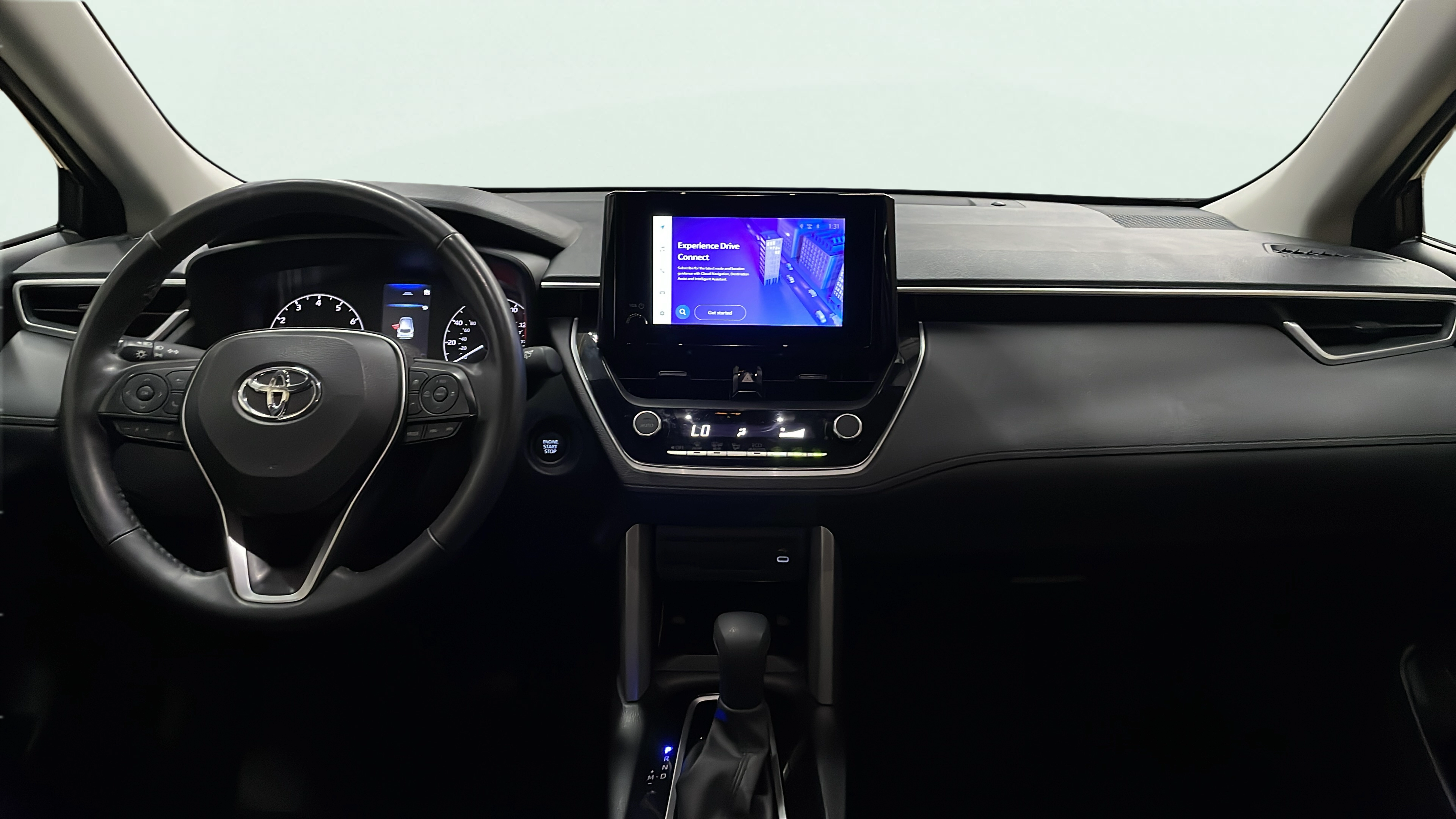 Vehicle interior 360 preview