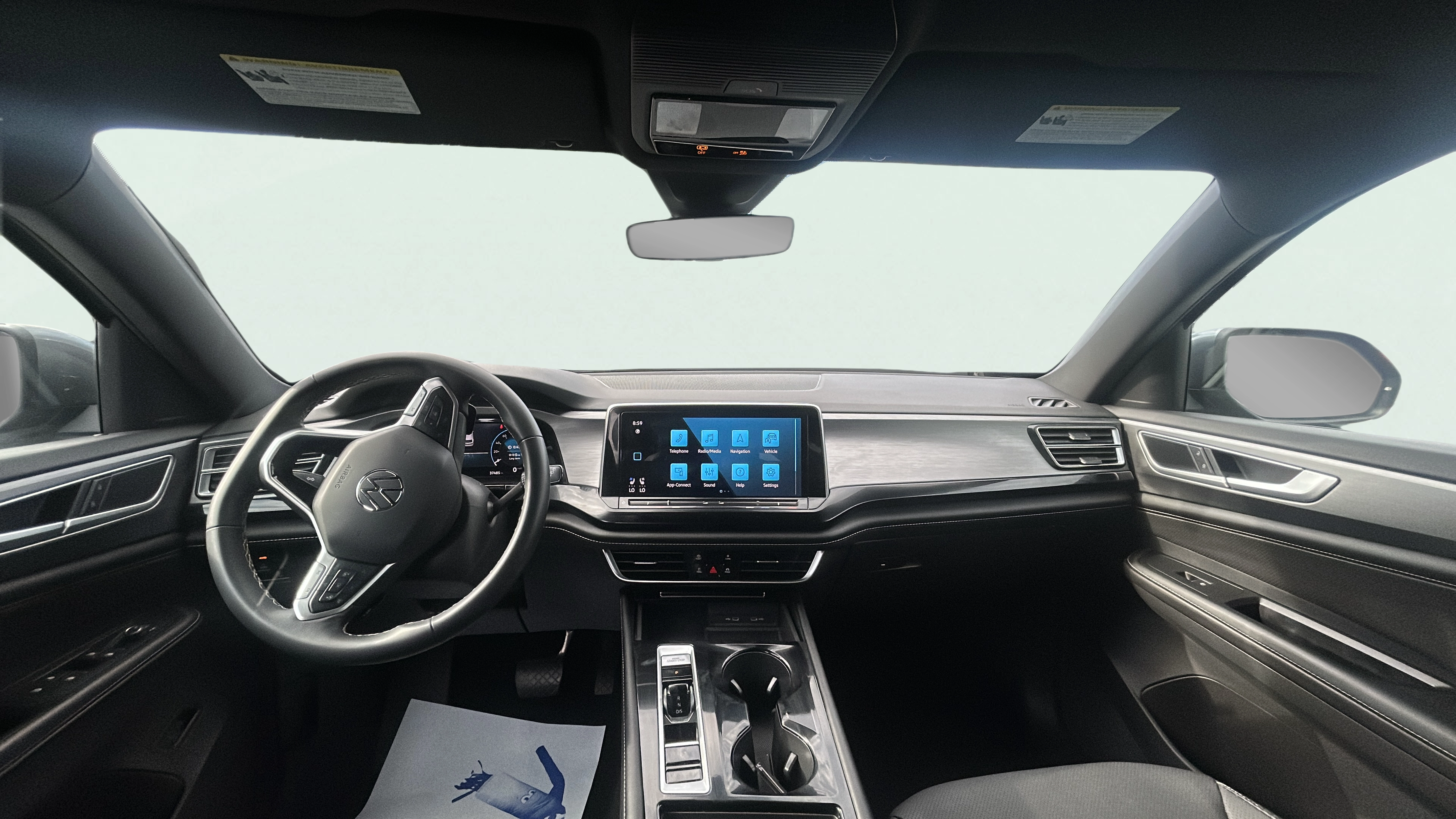 Vehicle interior 360 preview