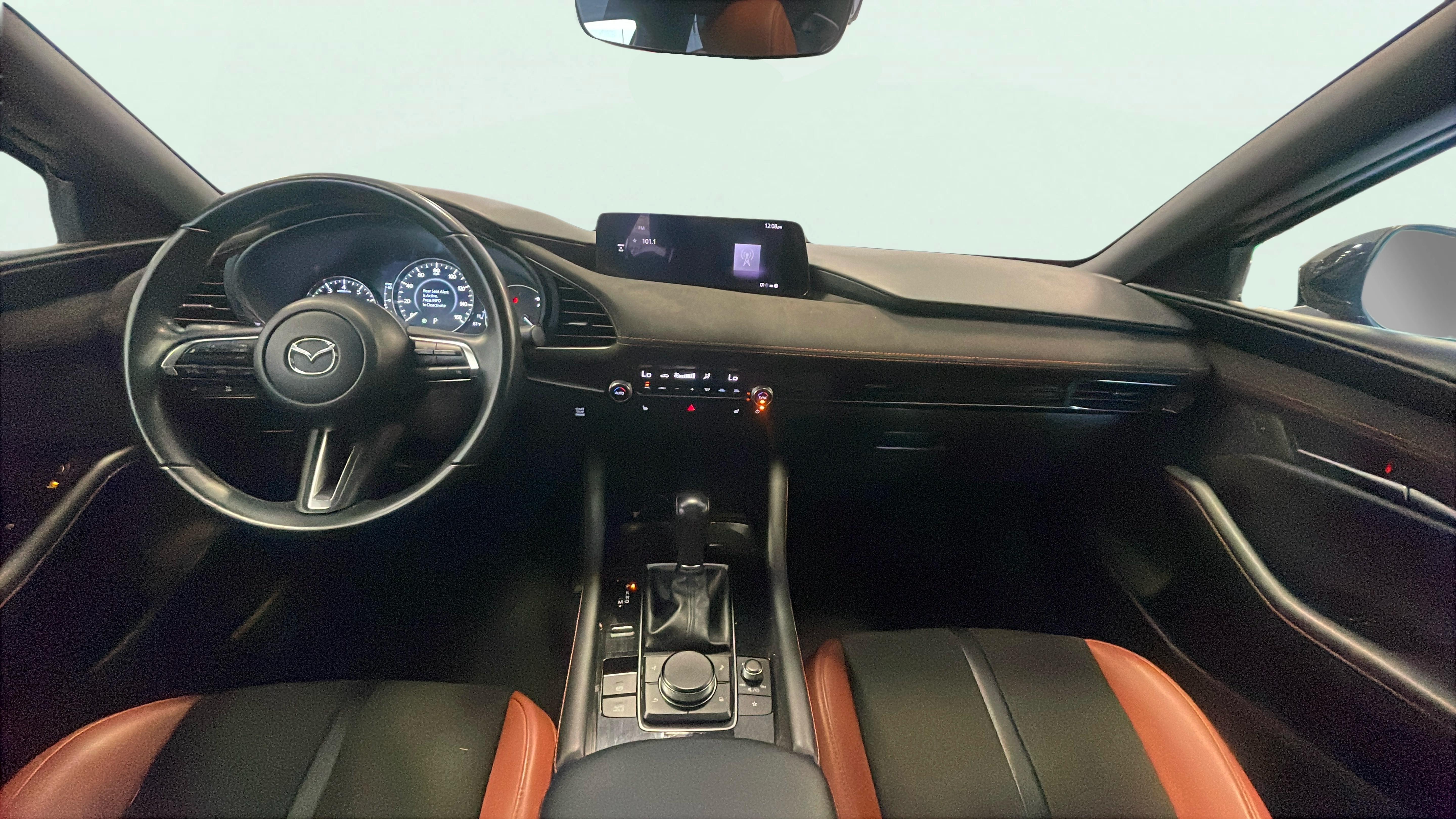 Vehicle interior 360 preview