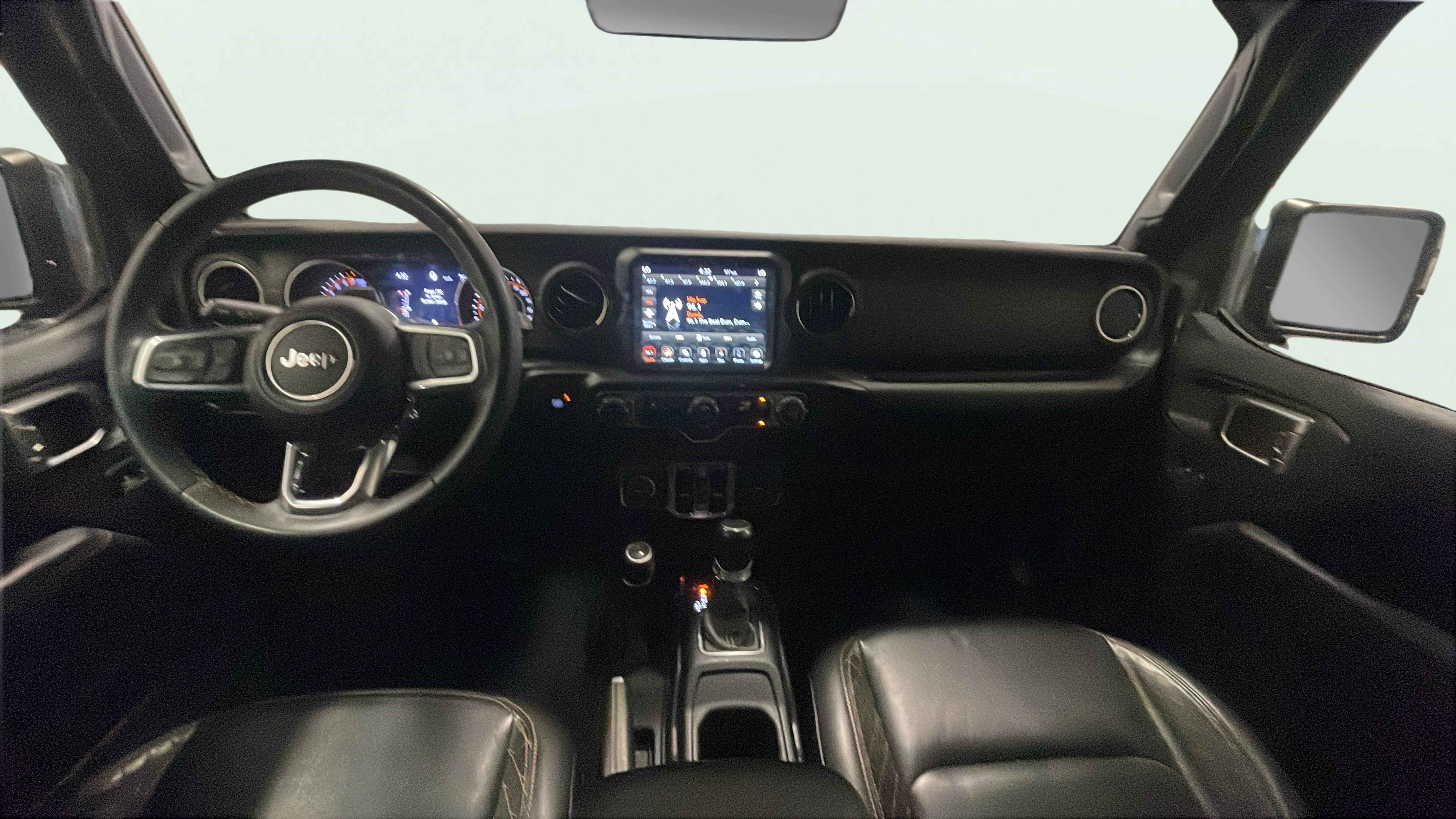 Vehicle interior 360 preview