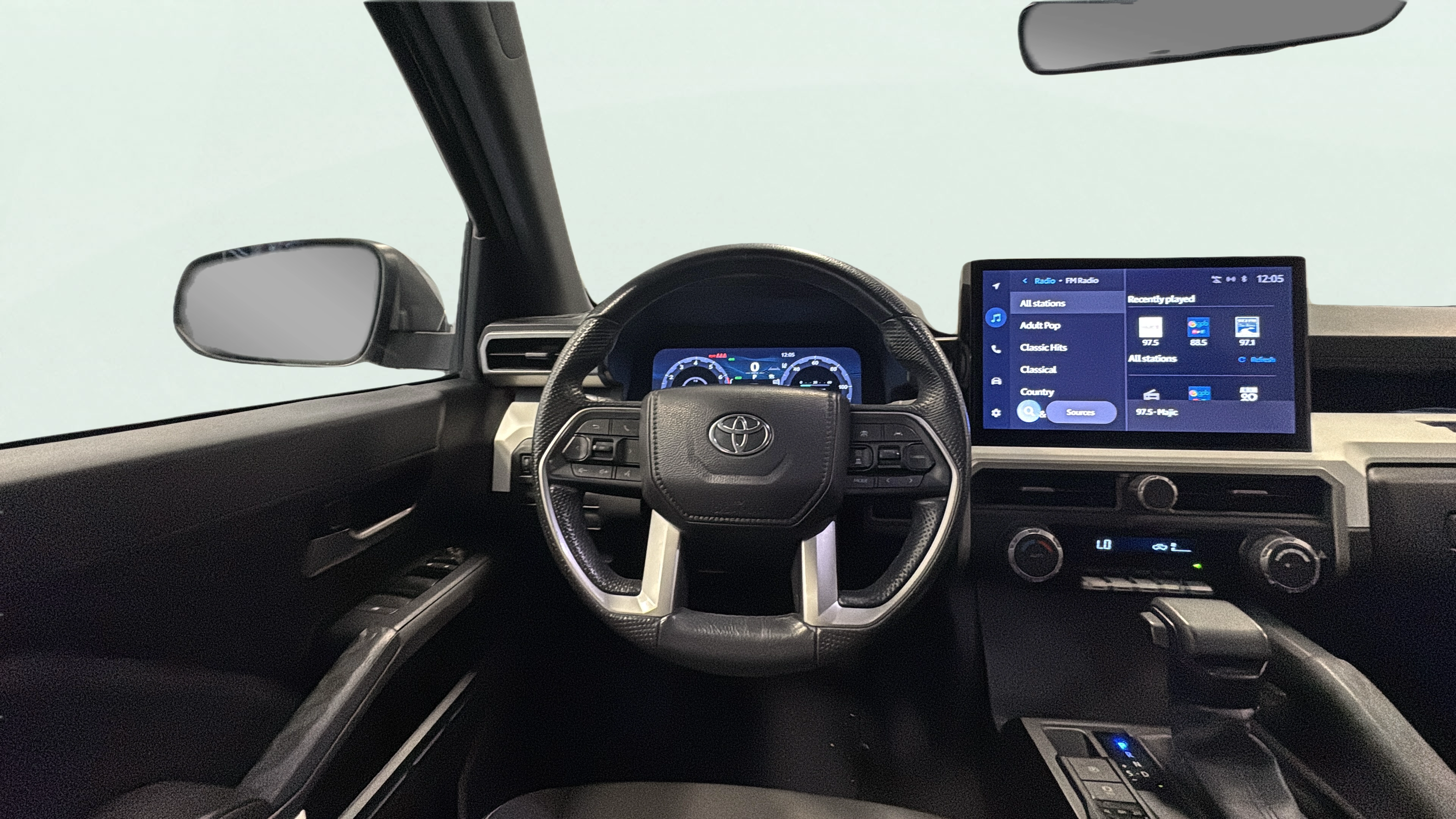 Vehicle interior 360 preview