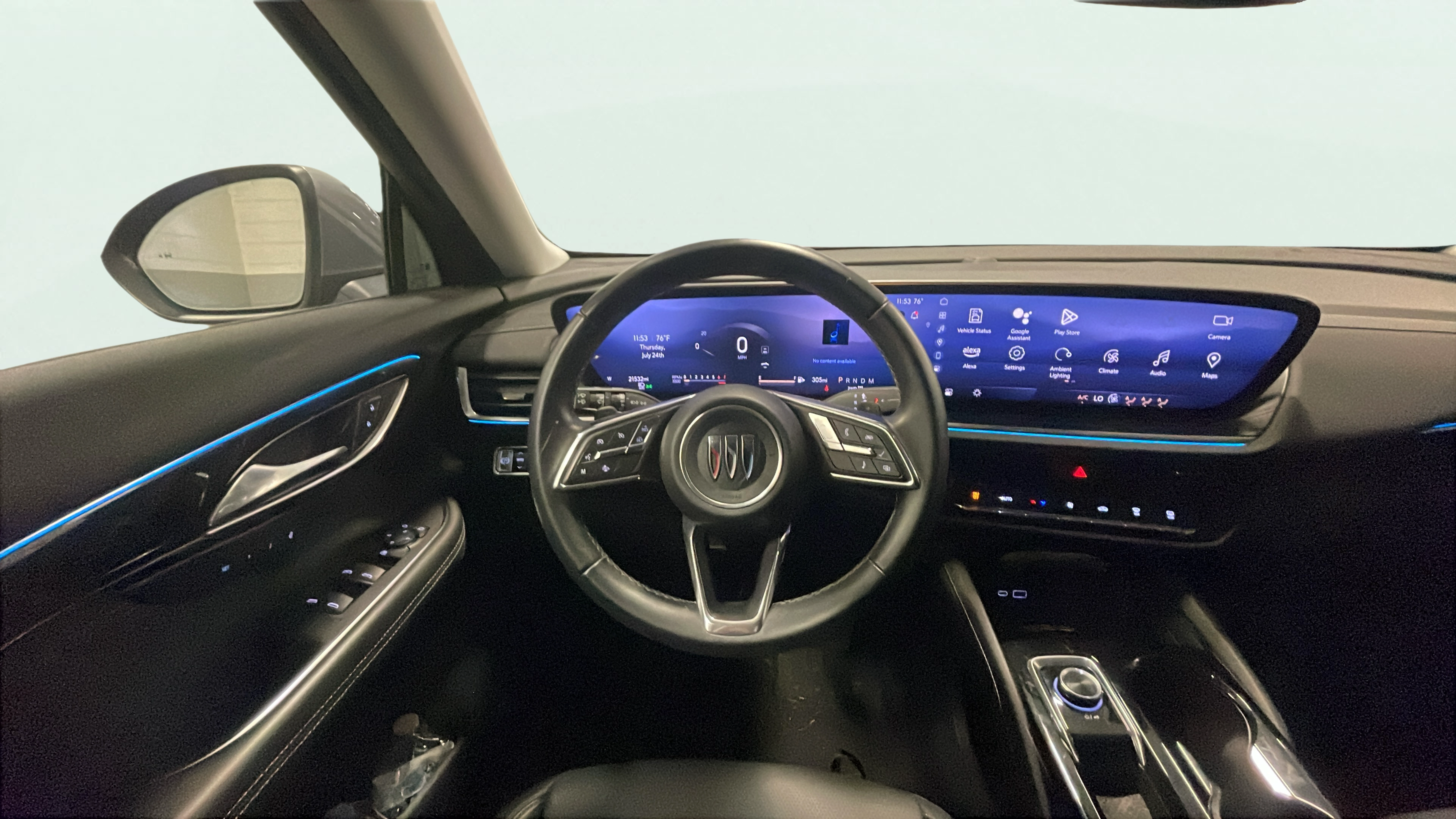 Vehicle interior 360 preview