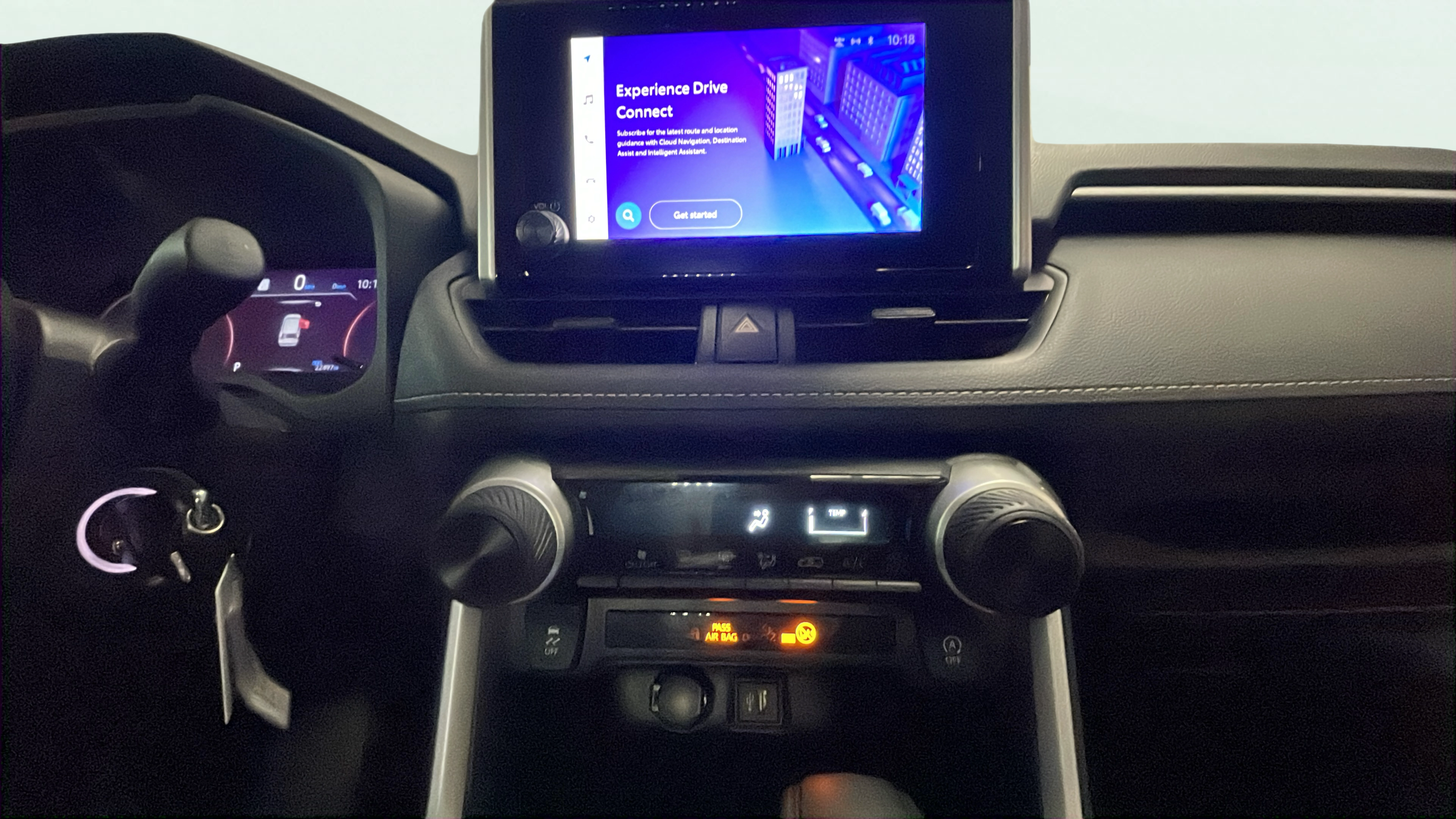 Vehicle interior 360 preview