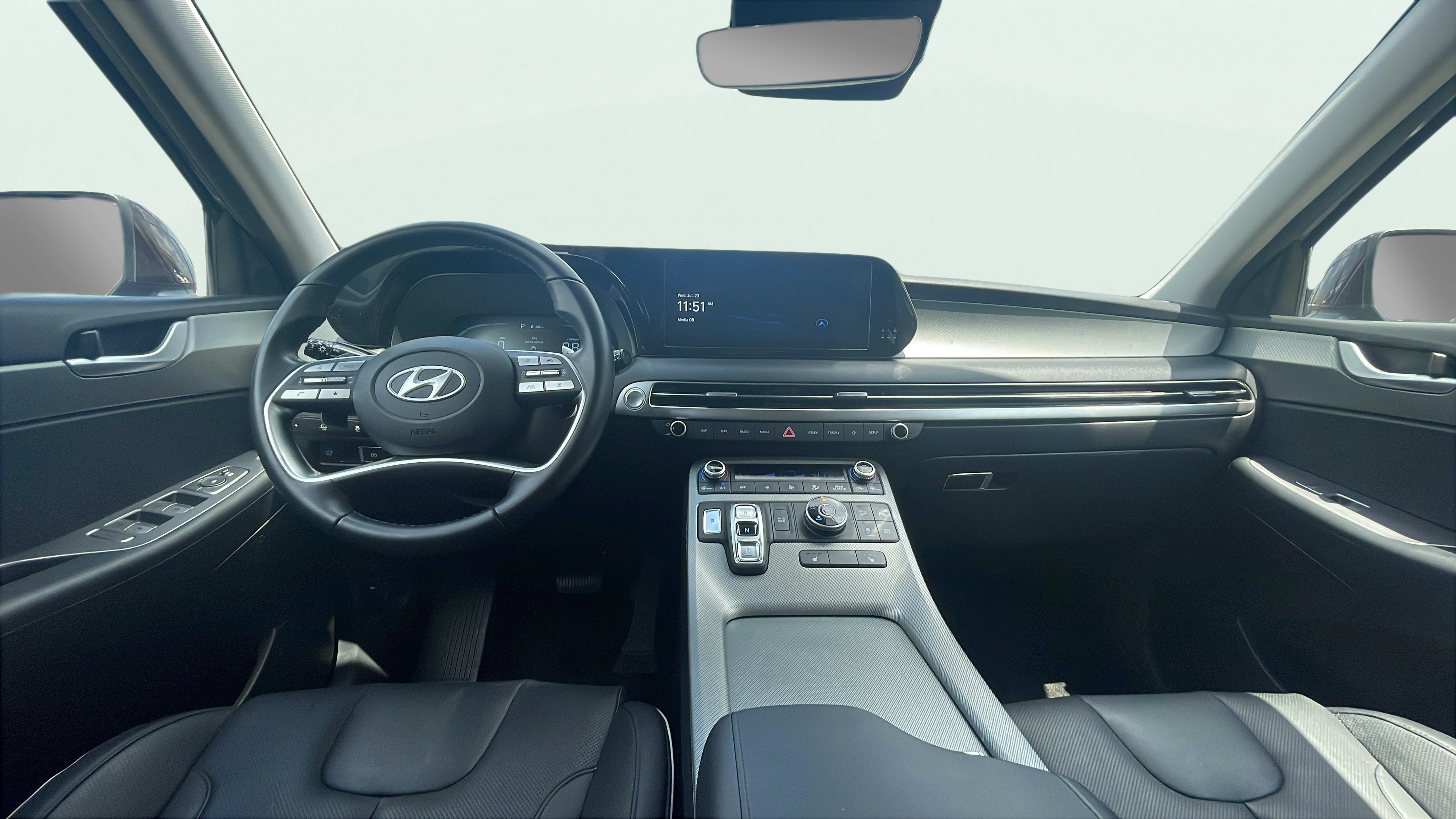 Vehicle interior 360 preview